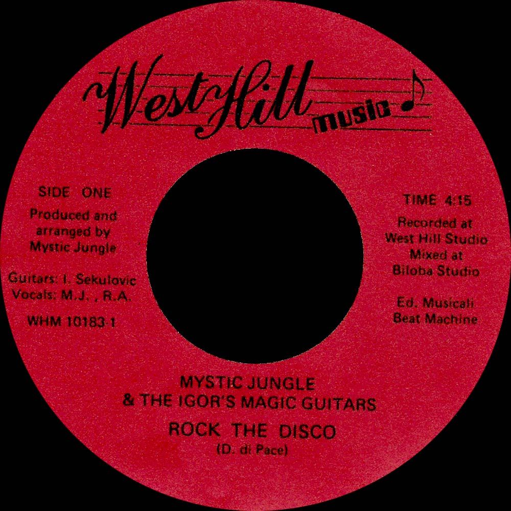 Mystic Jungle & The Igor's Magic Guitars - Rock The Disco / Shaba Riddim | West Hill Music (WHM10183) - main