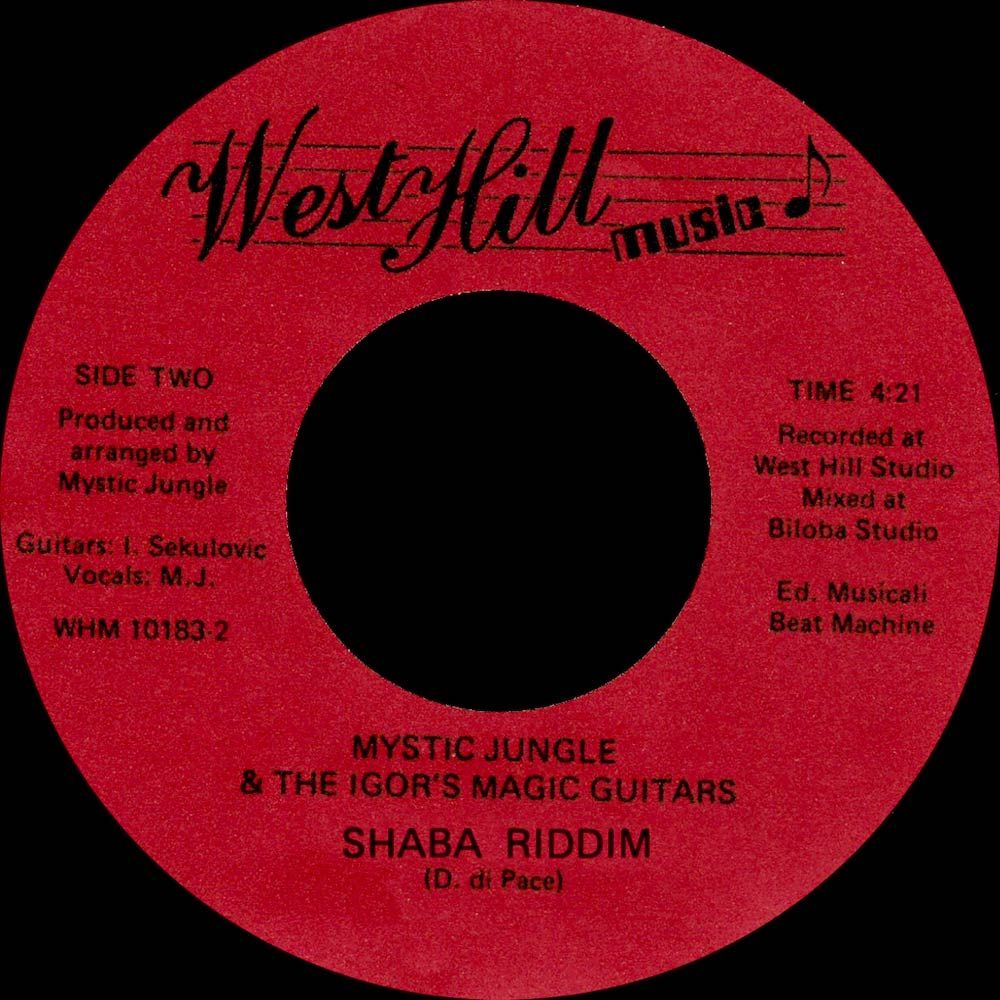 Mystic Jungle & The Igor's Magic Guitars - Rock The Disco / Shaba Riddim | West Hill Music (WHM10183) - 2