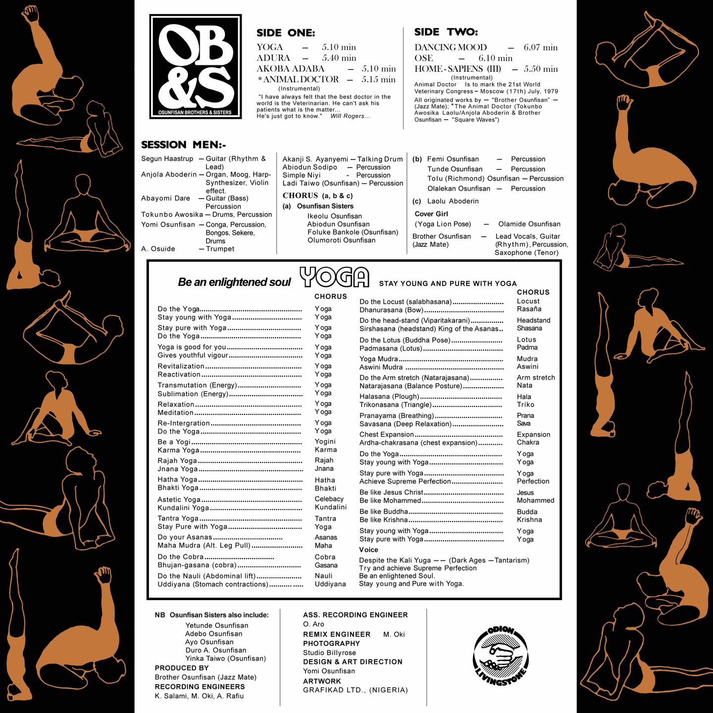 Osunfisan Brothers & Sisters - Yoga - Be an enlightened soul - Stay young and pure with yoga | Odion Livingstone (ODILIV009) - 2
