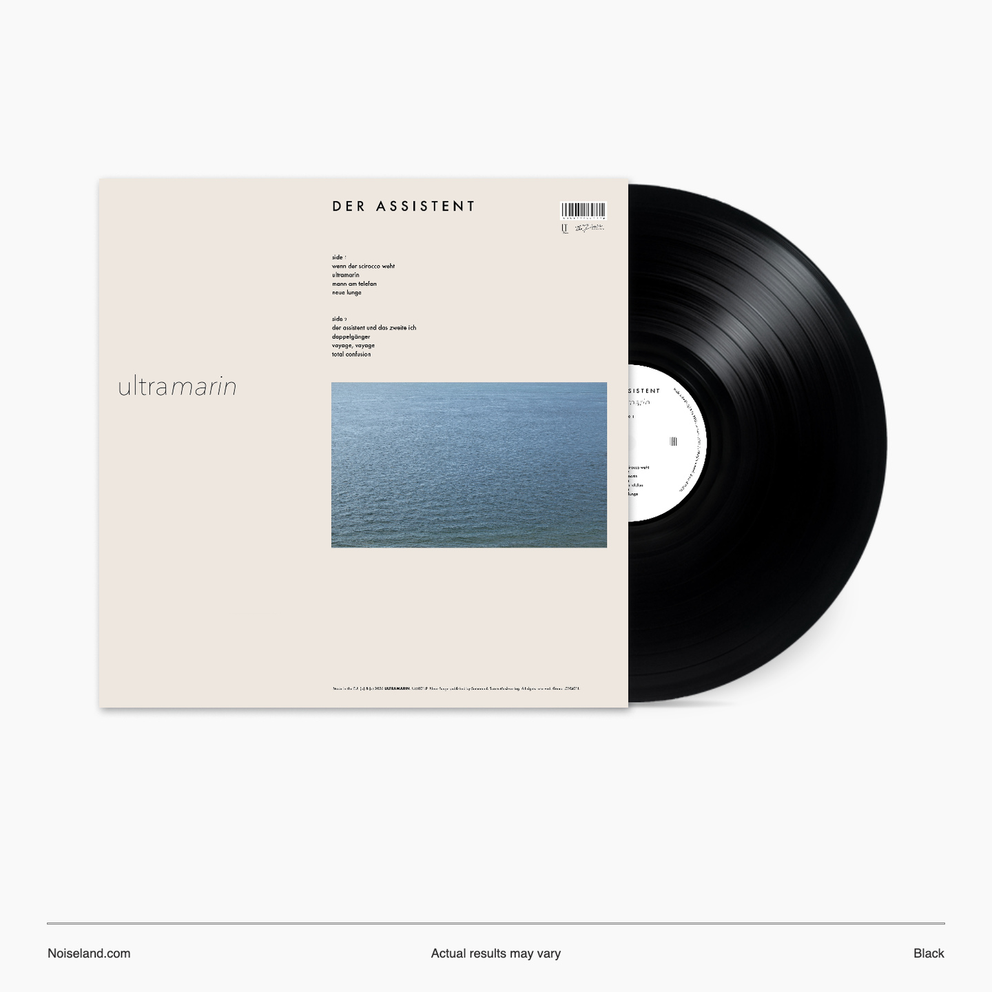 Der Assistent - Ultramarin | Ultramarin (UM001) - 3