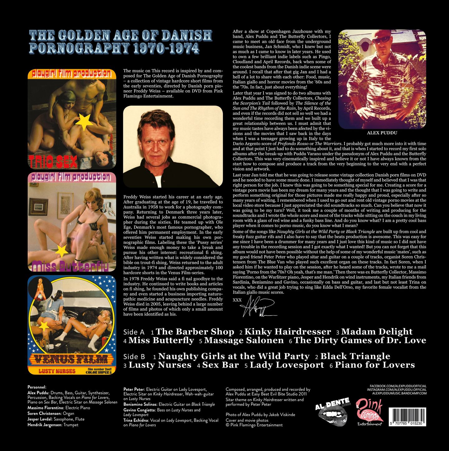 Alex Puddu - The Golden Age Of Danish Pornography | Al Dente (ALDENTE05) - 2