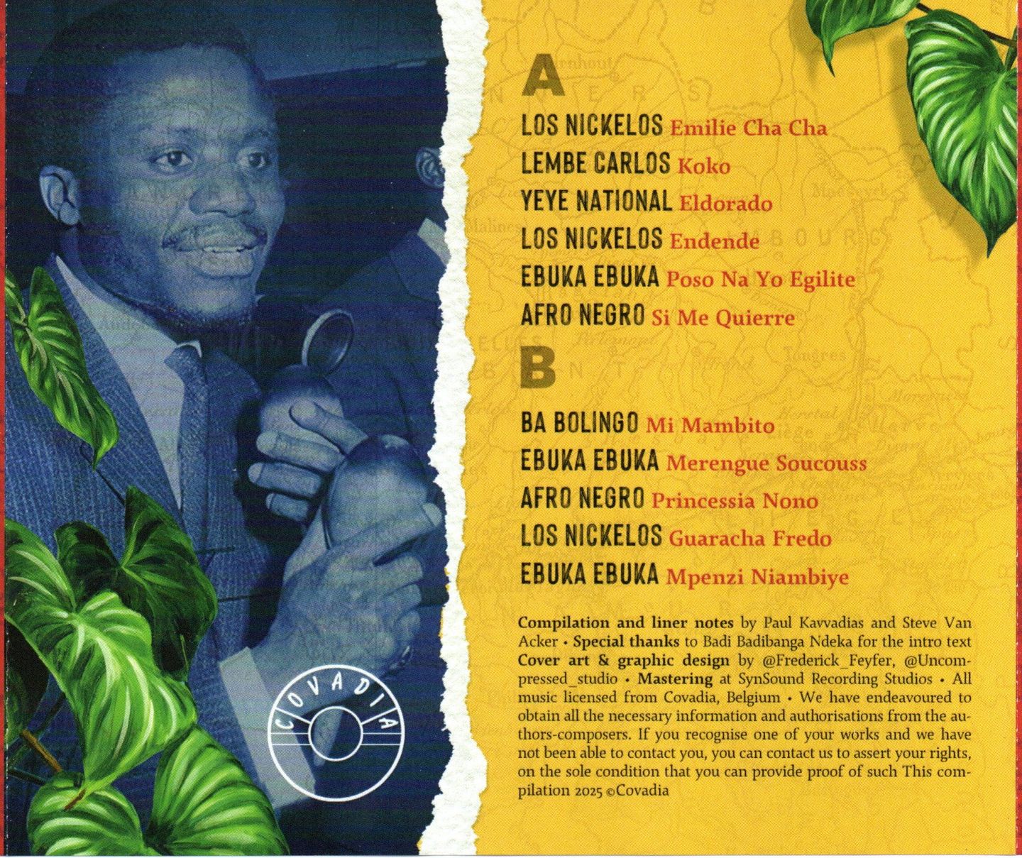 Various Artists - Les Belgicains - Na Tango Ya Covadia 1964-1970 Volume 2 | Covadia (COVADIA002) - 2