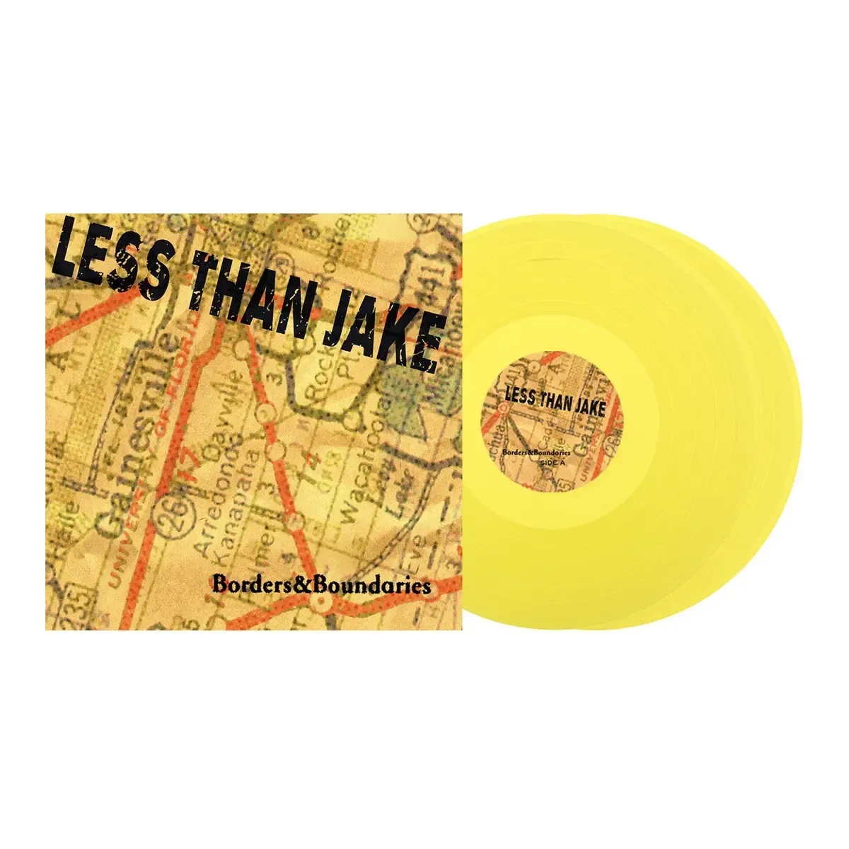 Less Than Jake - Borders and Boundaries | Fat Wreck Chords (FAT185) - main