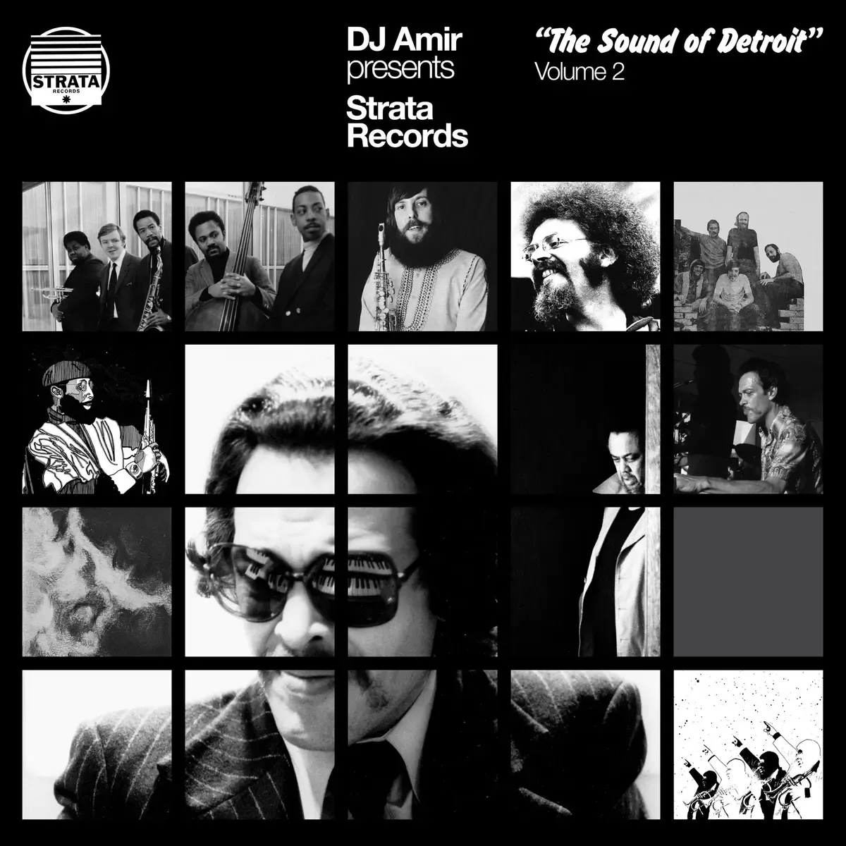Various Artists - DJ Amir presents Strata Records - The Sound of Detroit Vol. 2 | BBE (BBE786CLP) - main