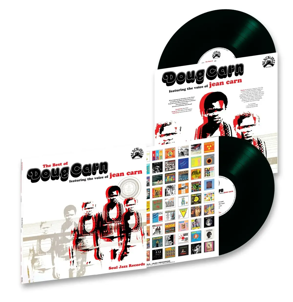 Doug Carn - Soul Jazz Records presents Doug Carn – The Best of Doug Carn | Soul Jazz Records (SJRLP593)