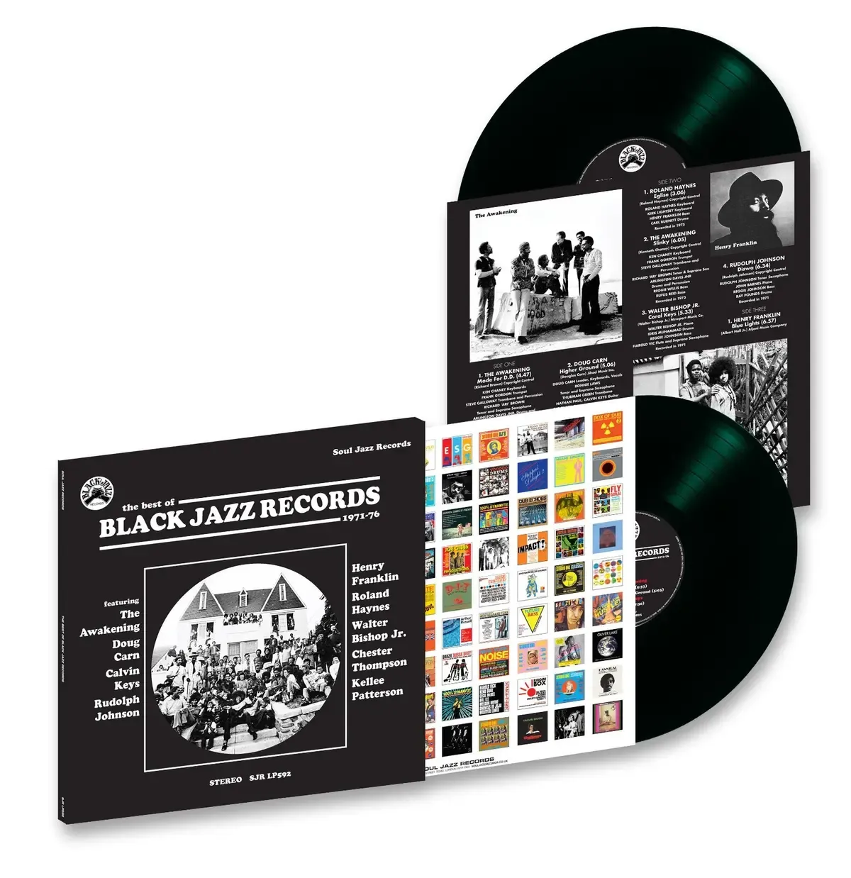 Various Artists - Soul Jazz Records presents Black Jazz Records - The Best of Black Jazz Records | Soul Jazz Records (SJRLP592) - main