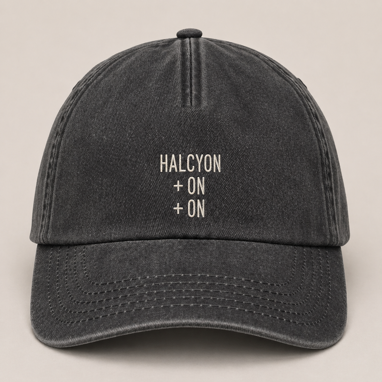 First Press - Halcyon + On + On cap