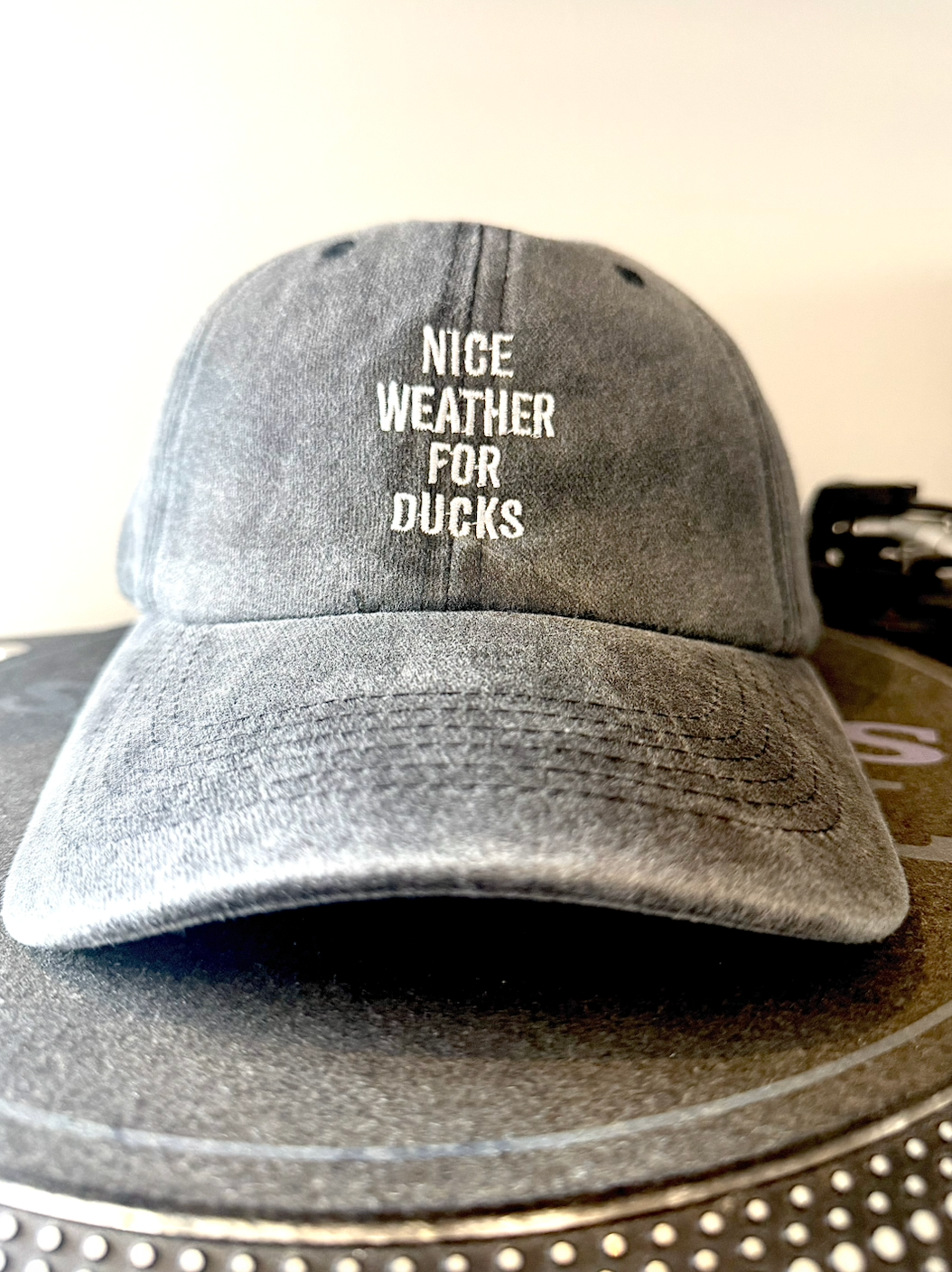 First Press - Nice Weather For Ducks Cap