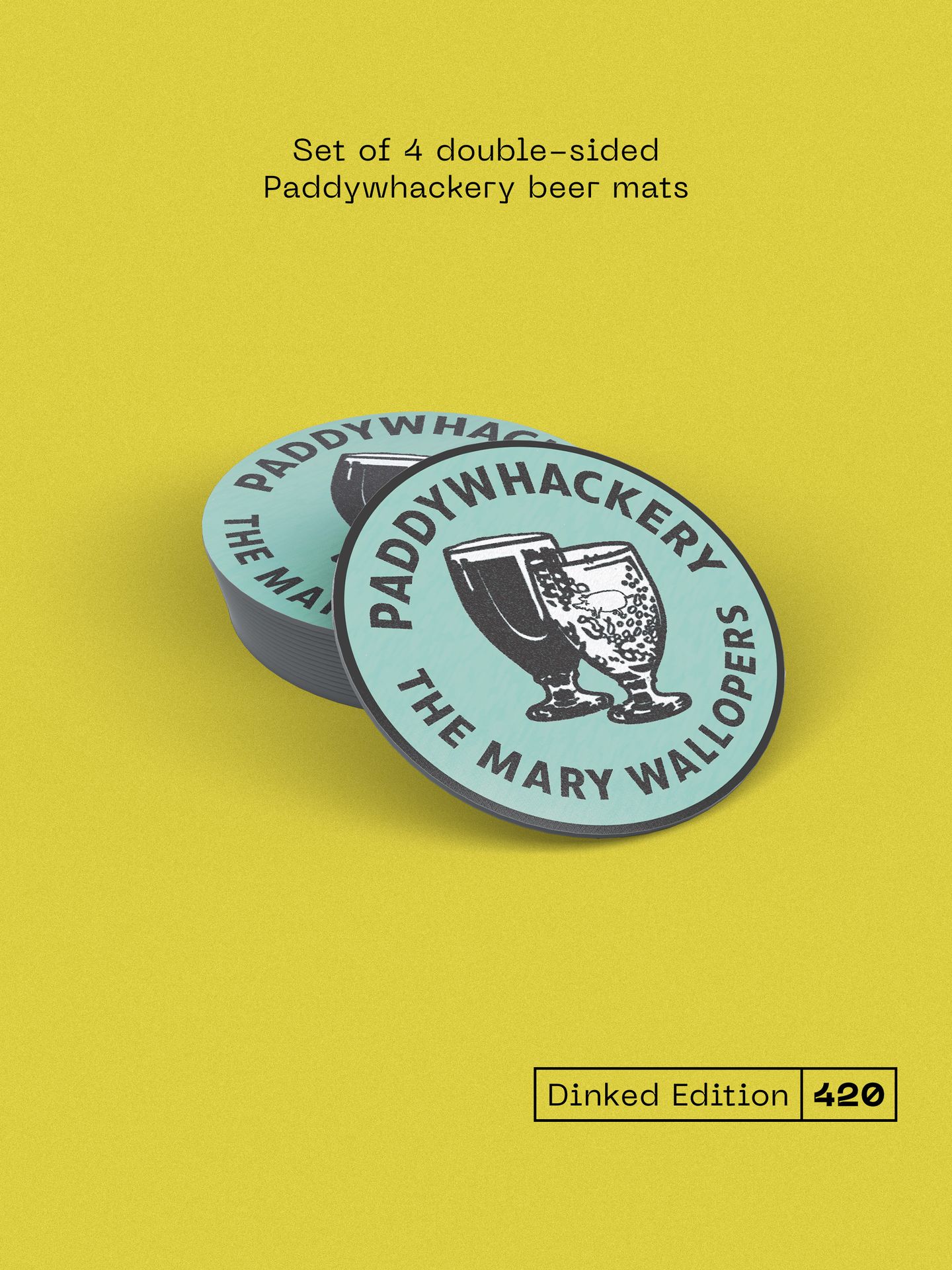 The Mary Wallopers - PADDYWHACKERY (DINKED EDITION) | BC Records (BCRLP5C1) - 2