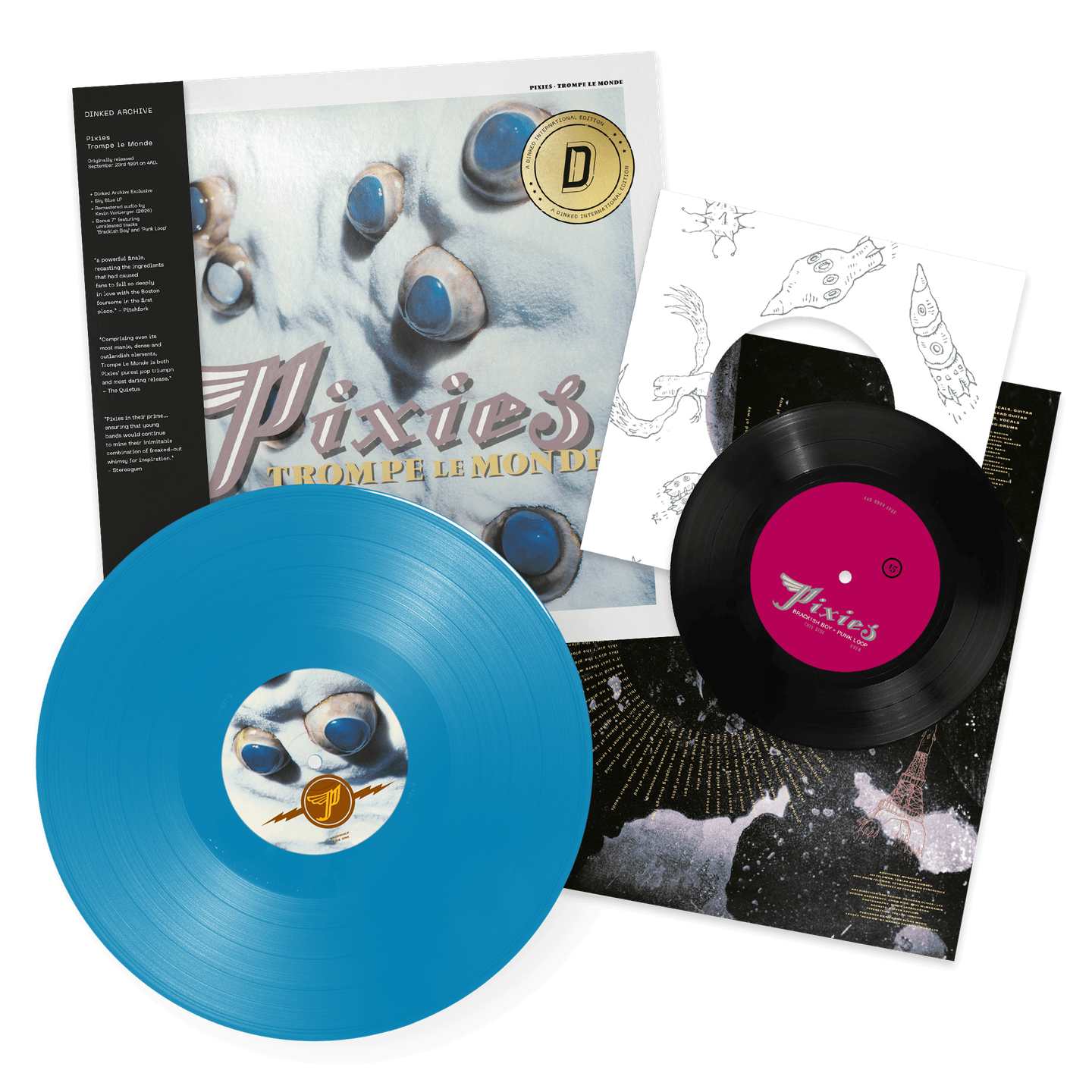 Pixies - Trompe le Monde (DINKED INTERNATIONAL EDITION) | 4AD (4AD0904LPXE) - 3