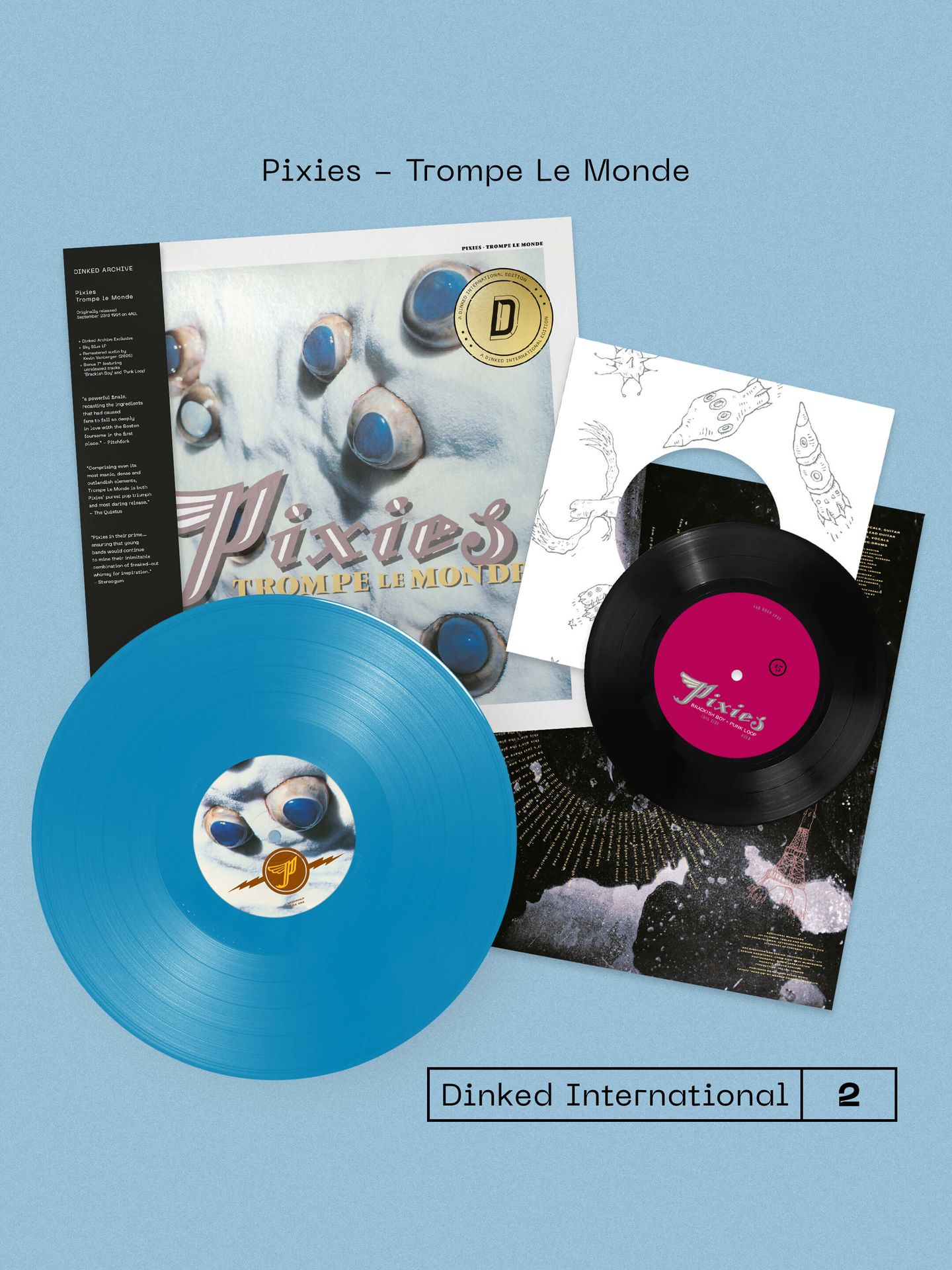 Pixies - Trompe le Monde (DINKED INTERNATIONAL EDITION) | 4AD (4AD0904LPXE) - 4
