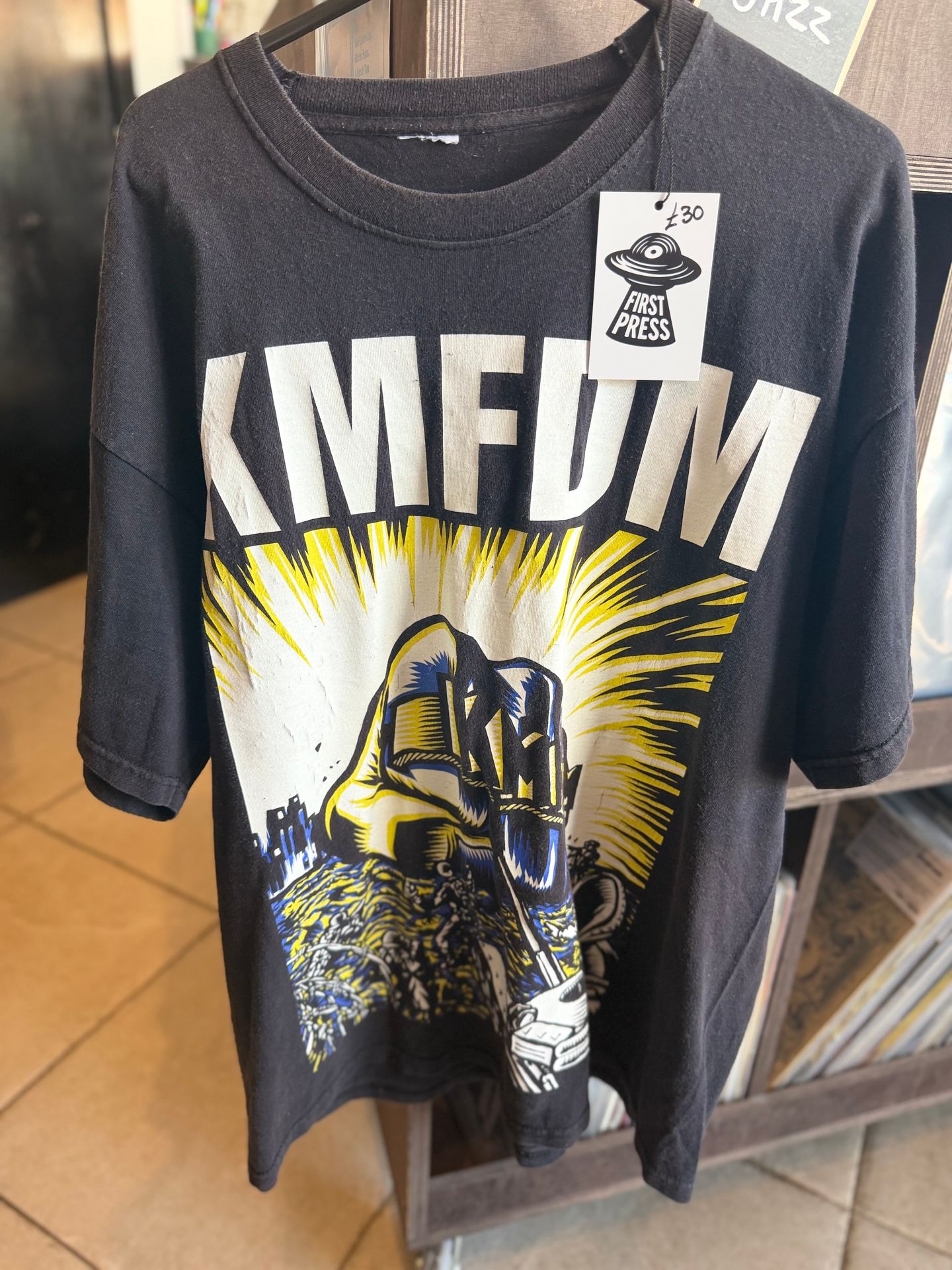 First Press - KMFDM 2011 tour shirt