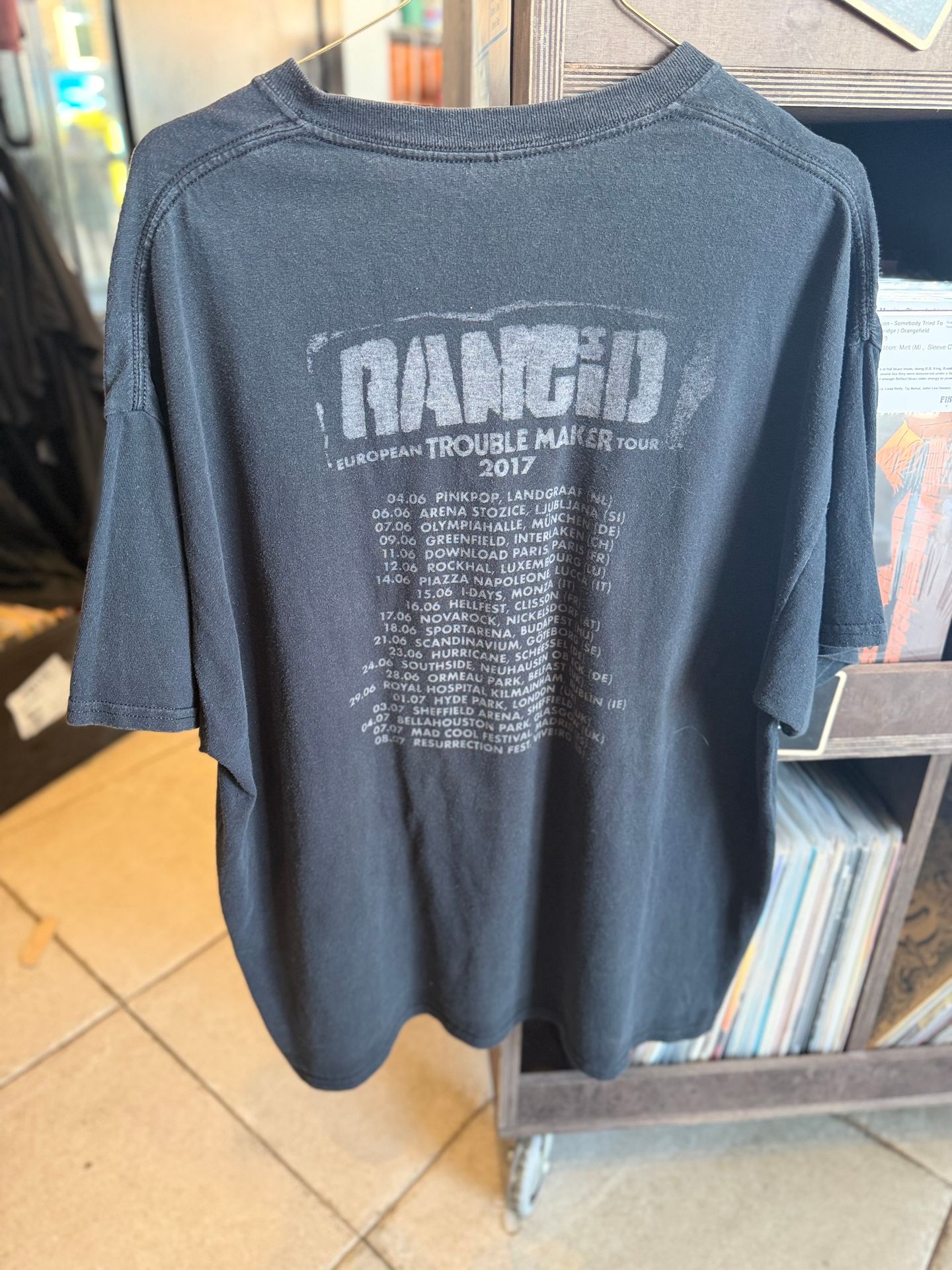 First Press - Rancid 2017 tour shirt - 2