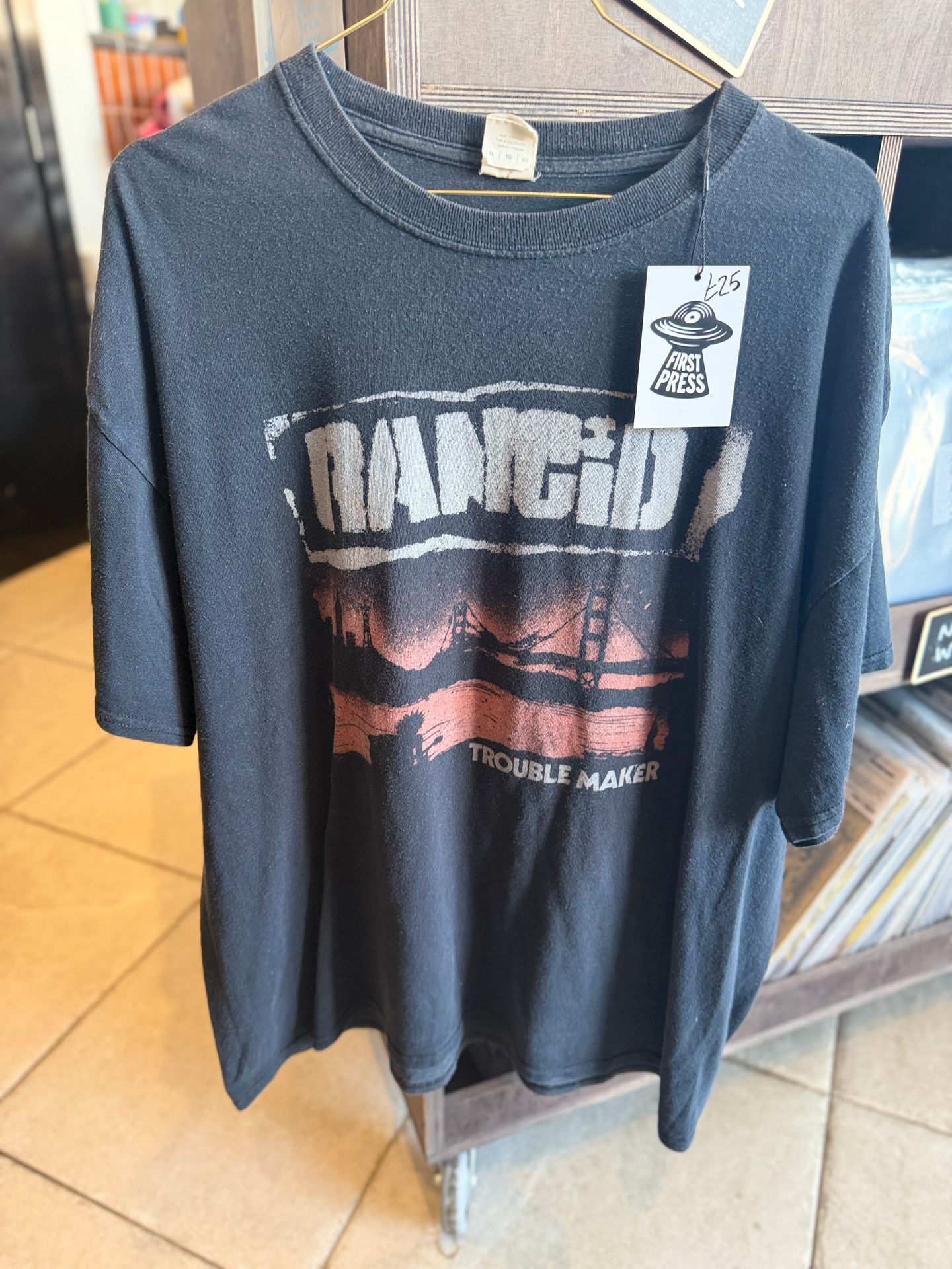 First Press - Rancid 2017 tour shirt