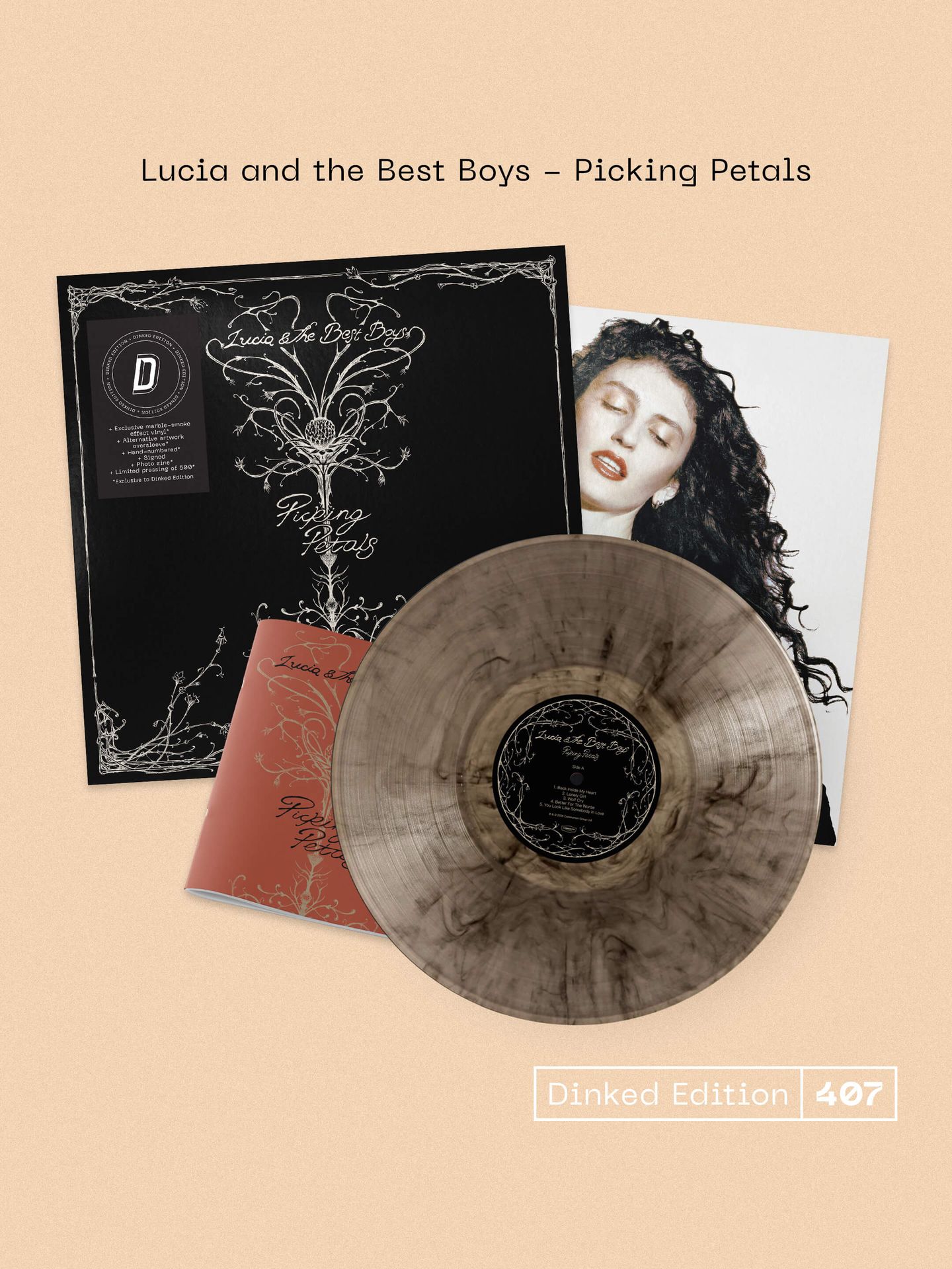 Lucia + The Best Boys - Picking Petals (DINKED EDITION) | Communion Records (COMM730) - 7