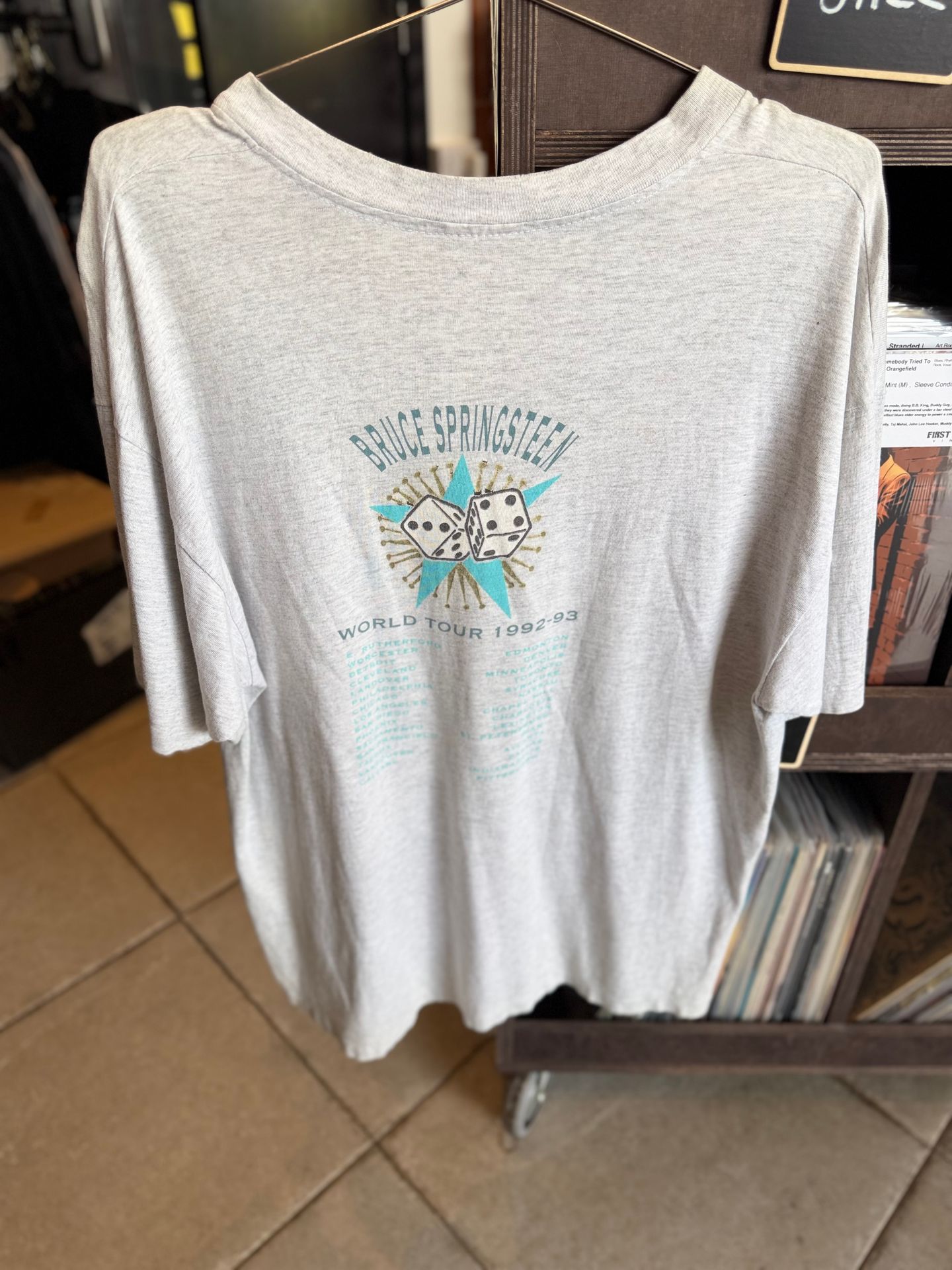 First Press - Bruce Springsteen World Tour 92/93 shirt - 3