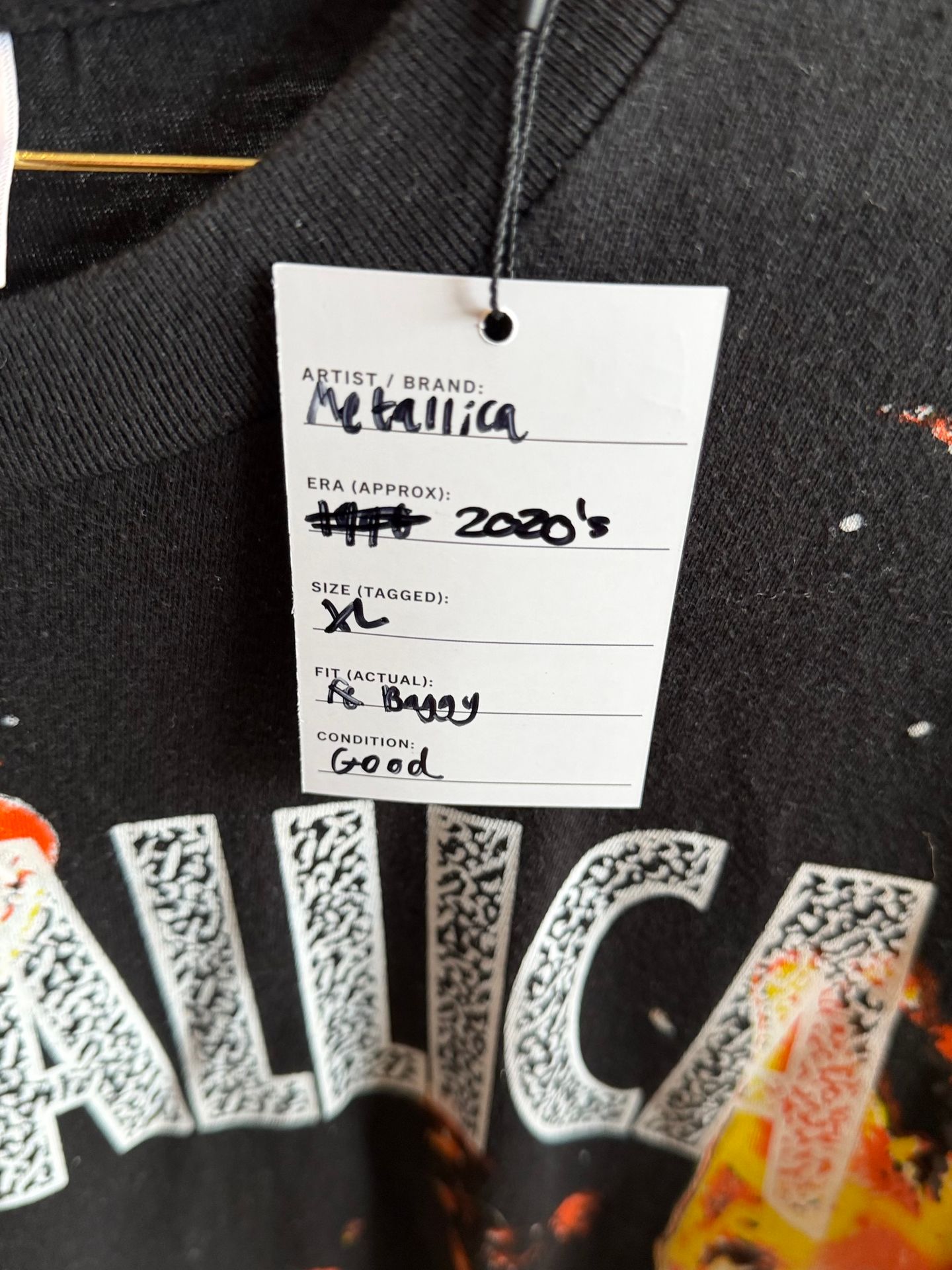 First Press - Metallica Load all over Print Boot - 2