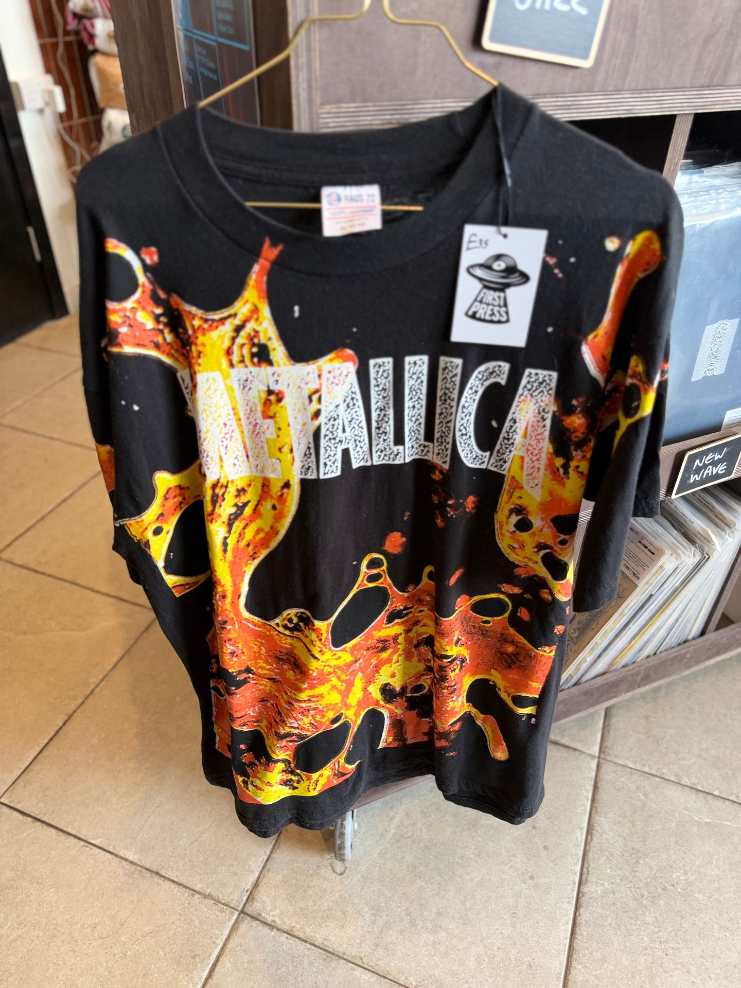 First Press - Metallica Load all over Print Boot