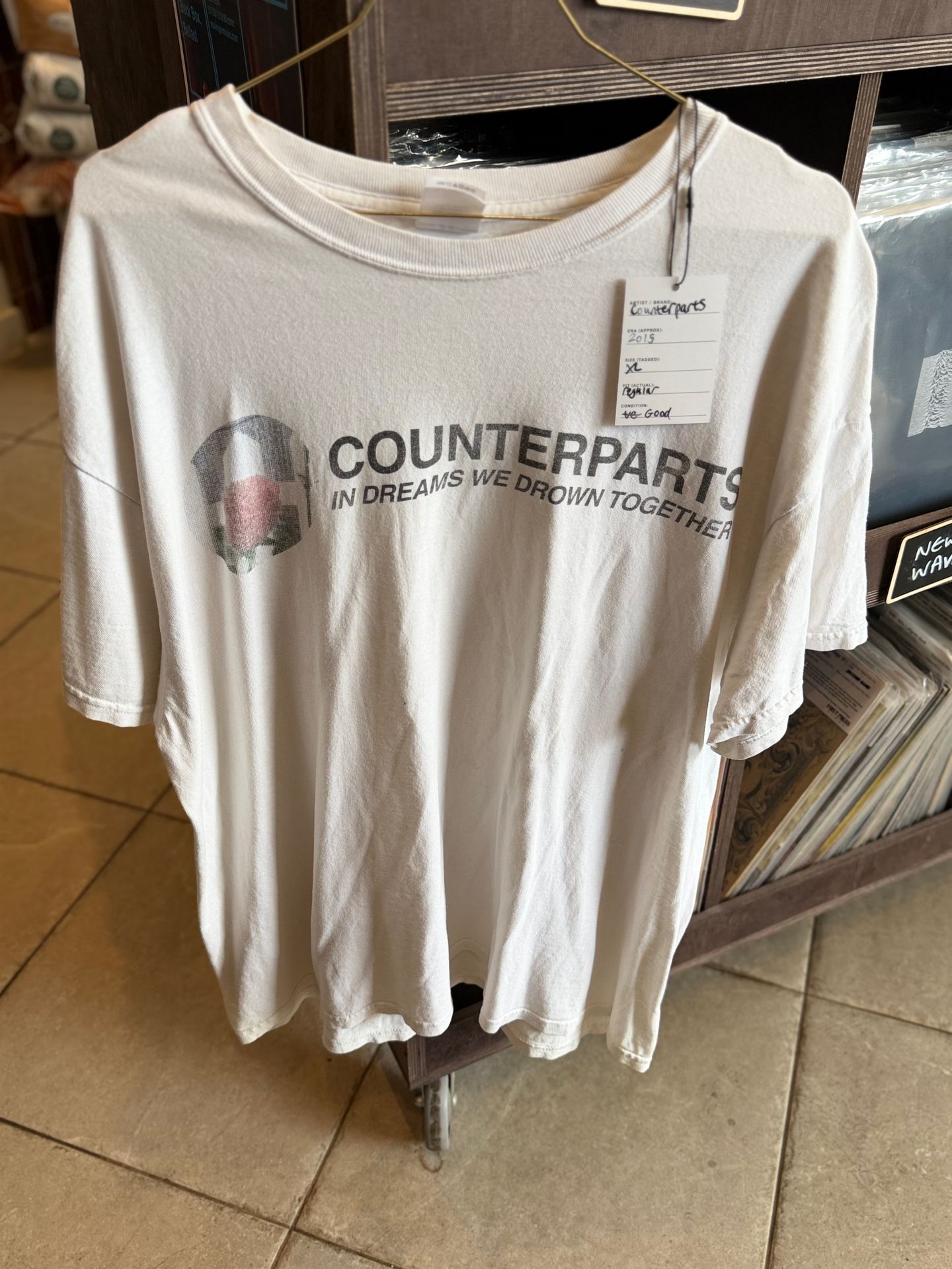 First Press - Counterparts 2015 shirt