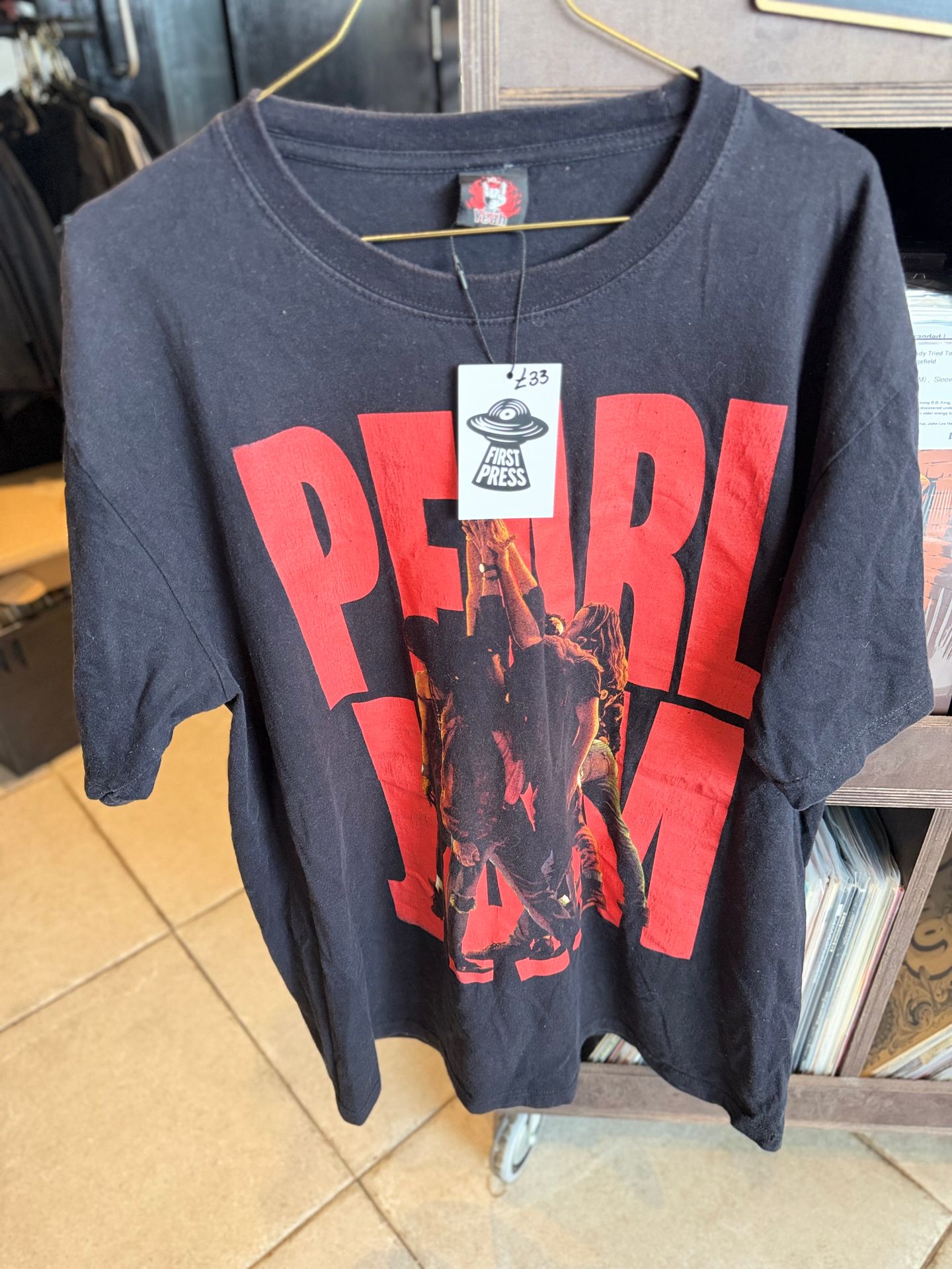 First Press - Pearl Jam Ten 2008 shirt