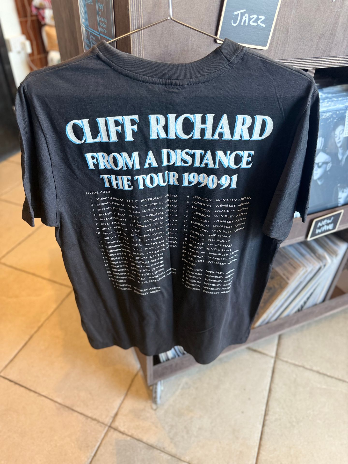 First Press - Cliff Richard OG Single Stitch 91 tour shirt - 3