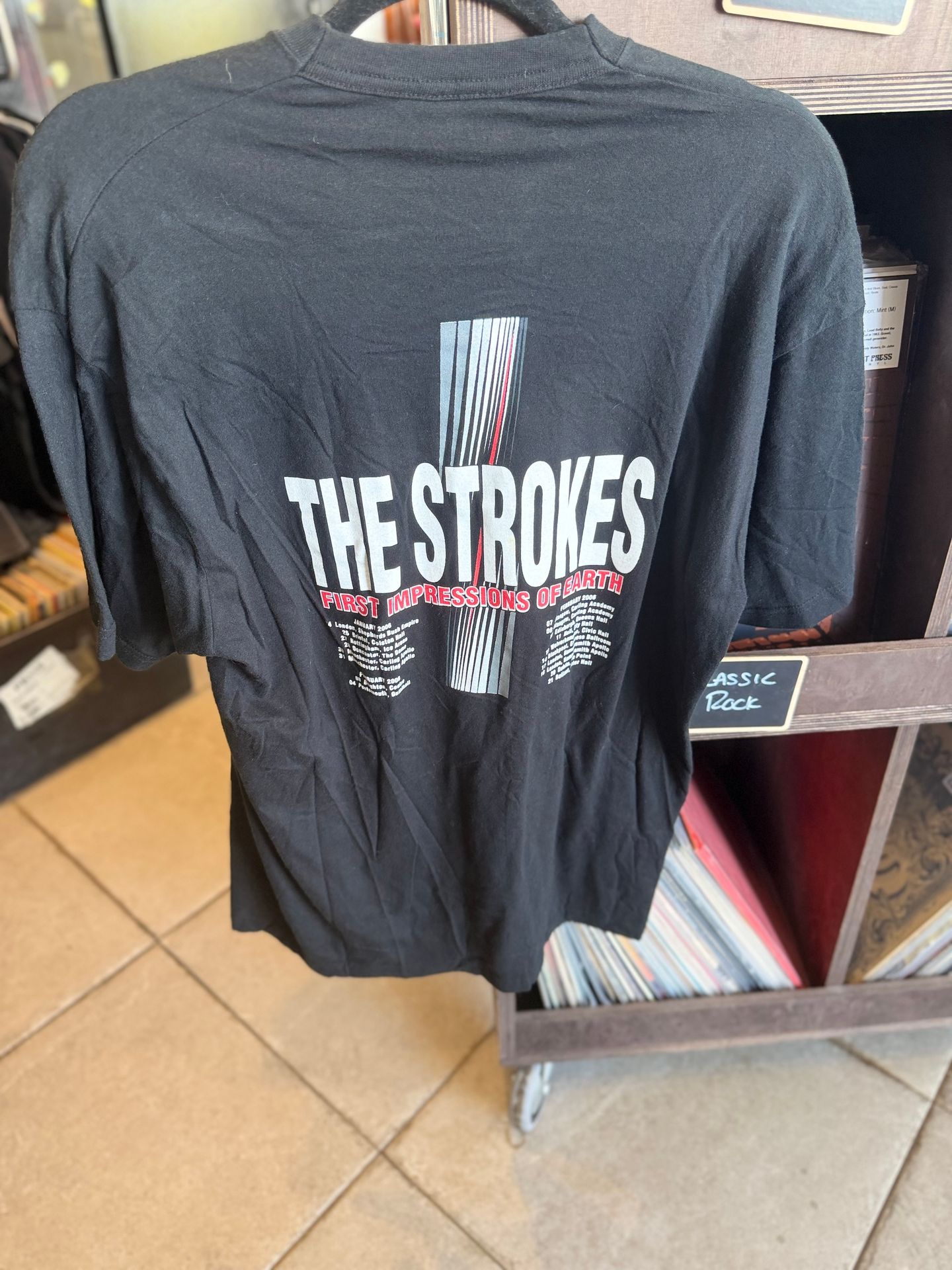 First Press - Strokes 2006 tour shirt. - 3