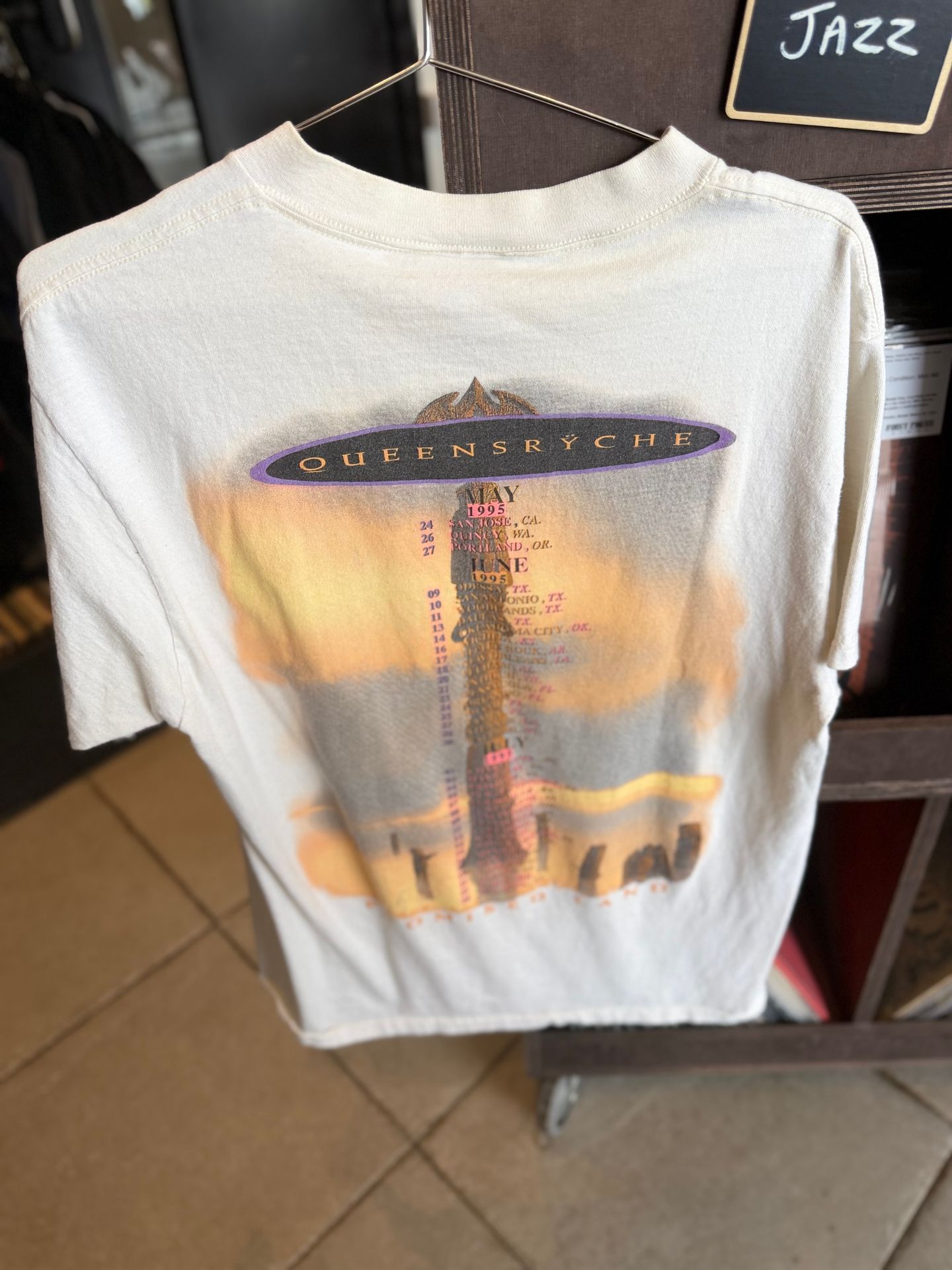 First Press - Queensryche ‘95 tour shirt. - 4