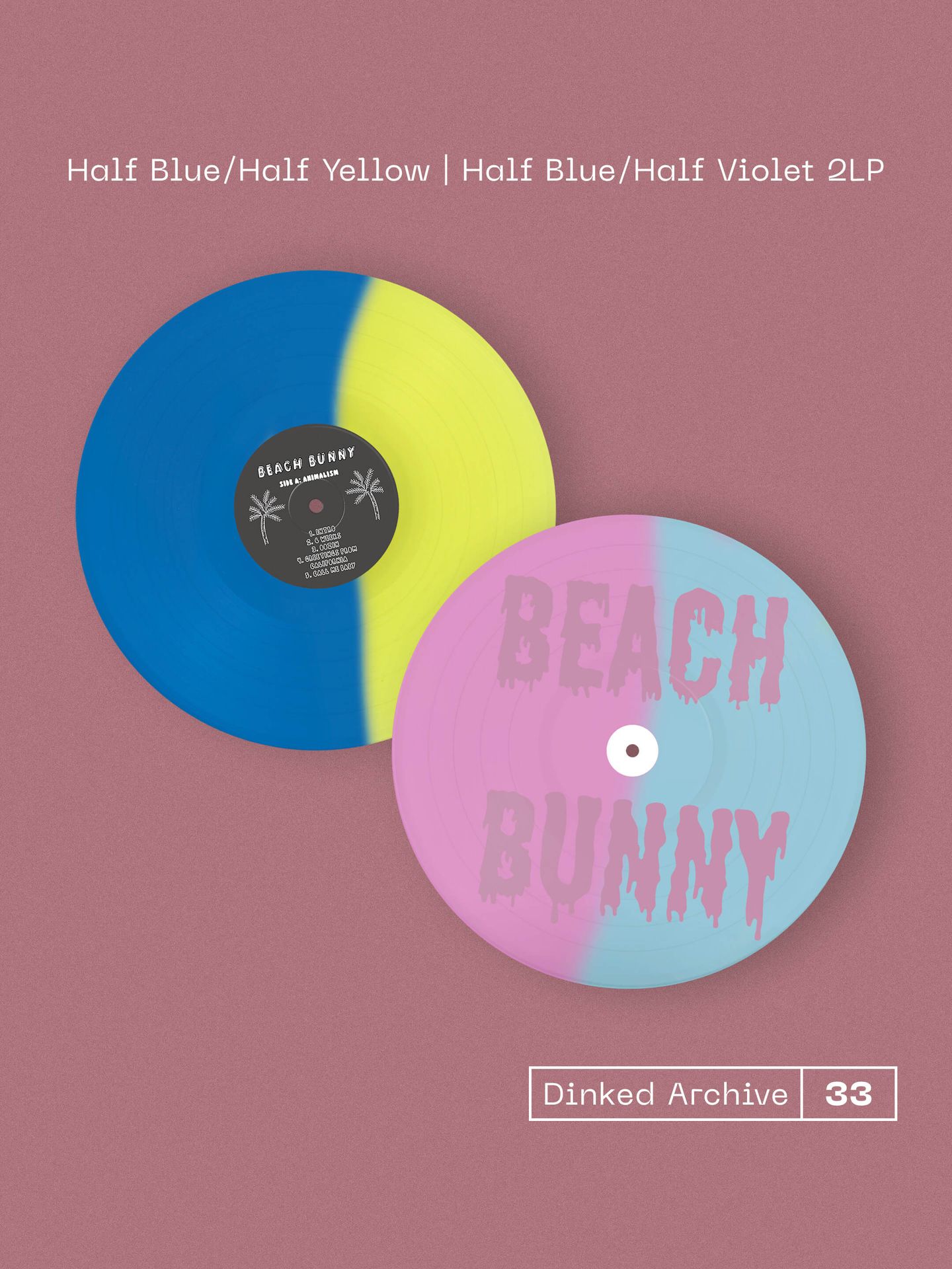 Beach Bunny - The Early Days: Animalism, Pool Party, Crybaby (DINKED ARCHIVE EDITION) | Many Hats Distribution (BUNNY-004X) - 4