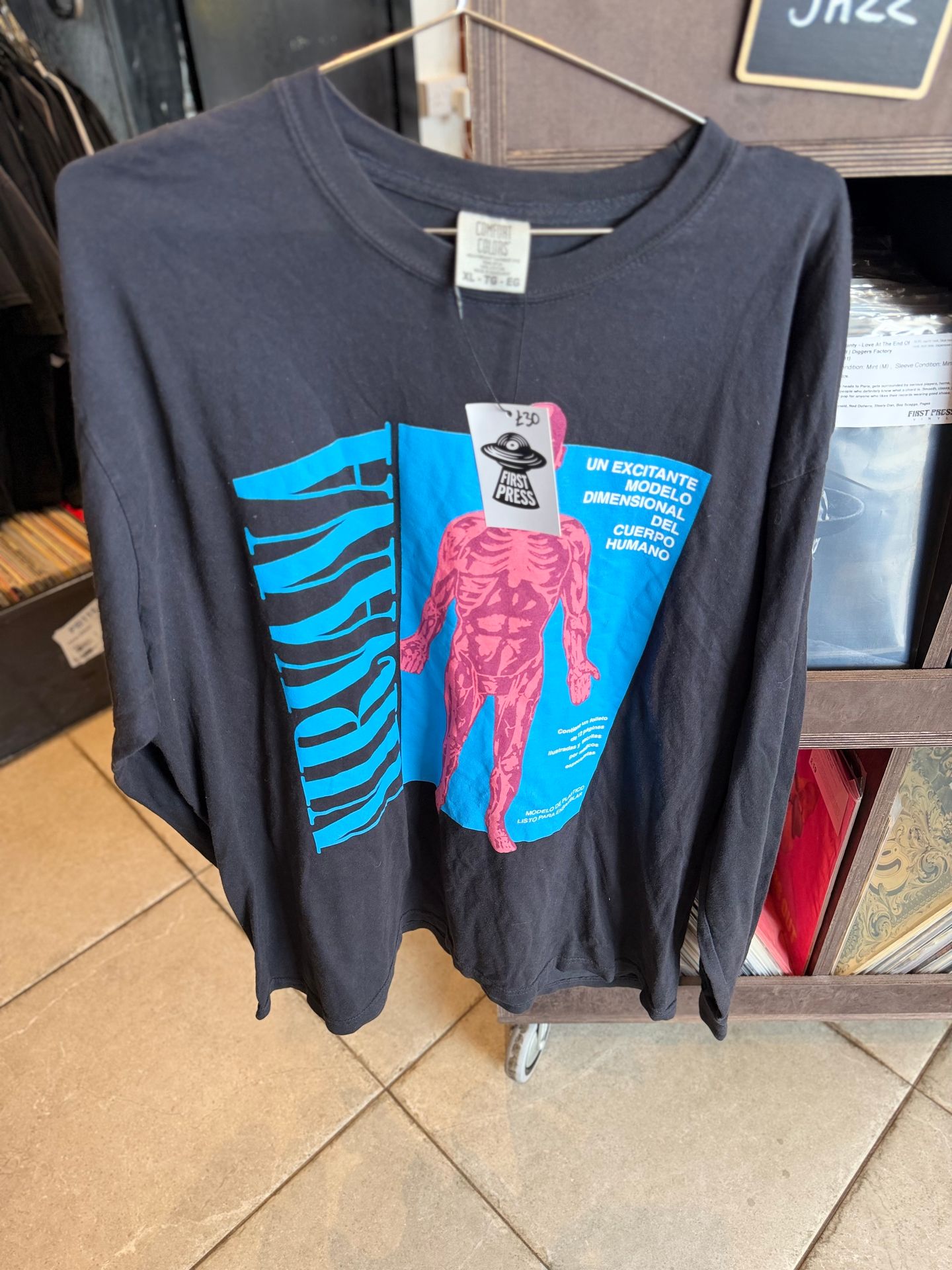 First Press - Nirvana Spanish long sleeve boot XL - main