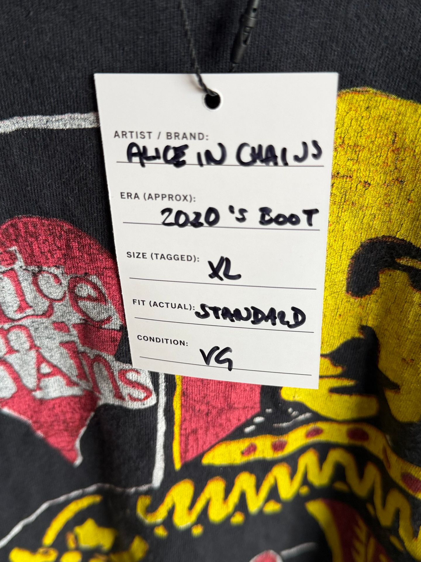 First Press - Alice in chains 2020’s boot shirt XL - 5