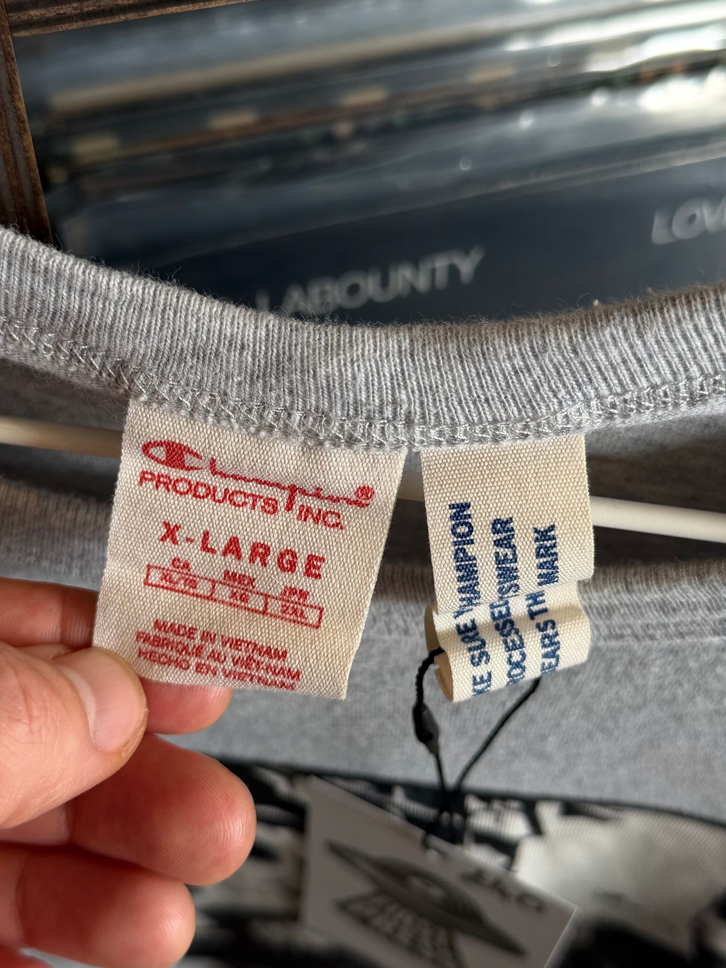 First Press - Champion x Beastie Boys x Eric Haze Photo T-Shirt Oxford Grey  XL - 4