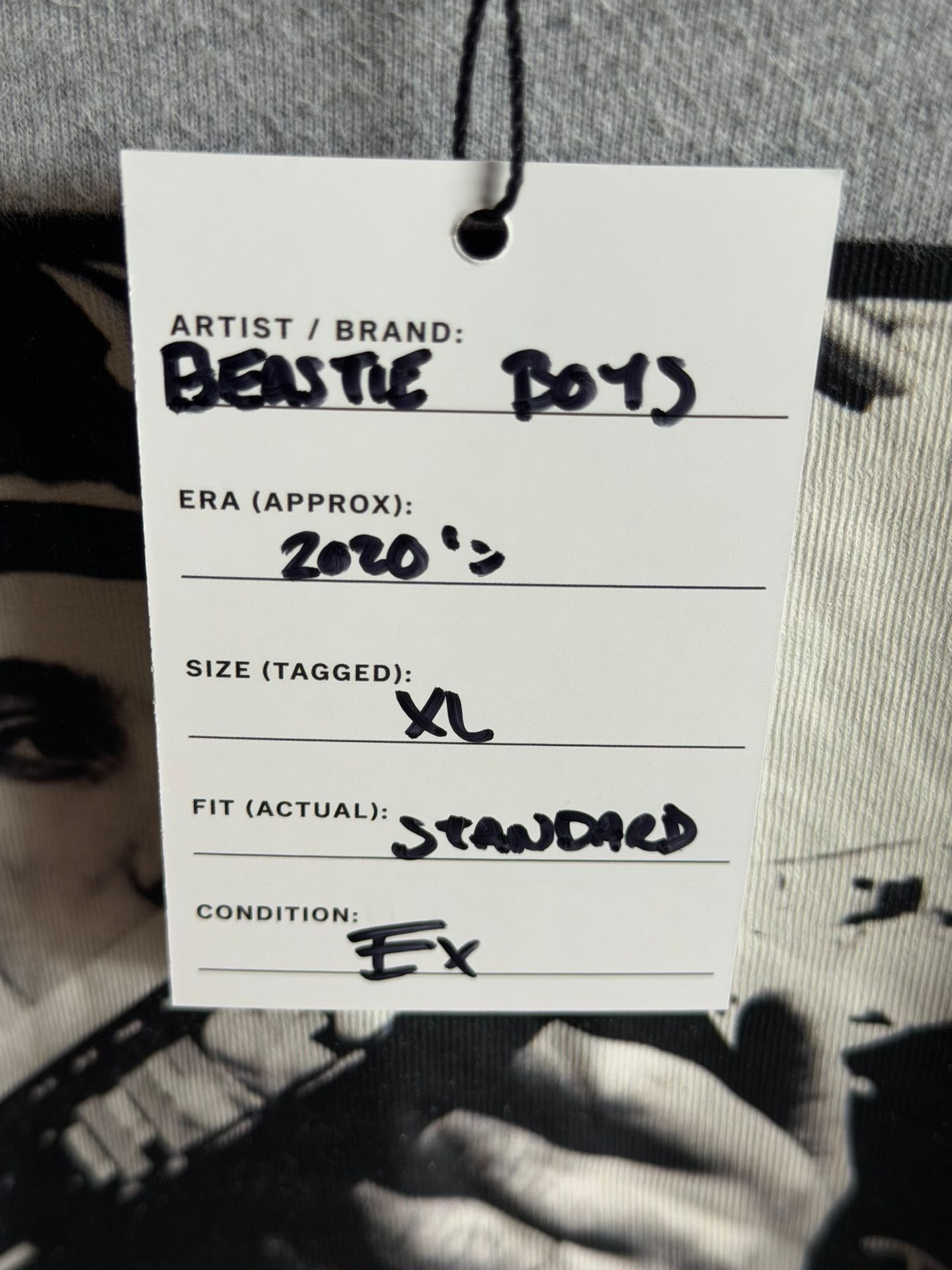 First Press - Champion x Beastie Boys x Eric Haze Photo T-Shirt Oxford Grey  XL - 6
