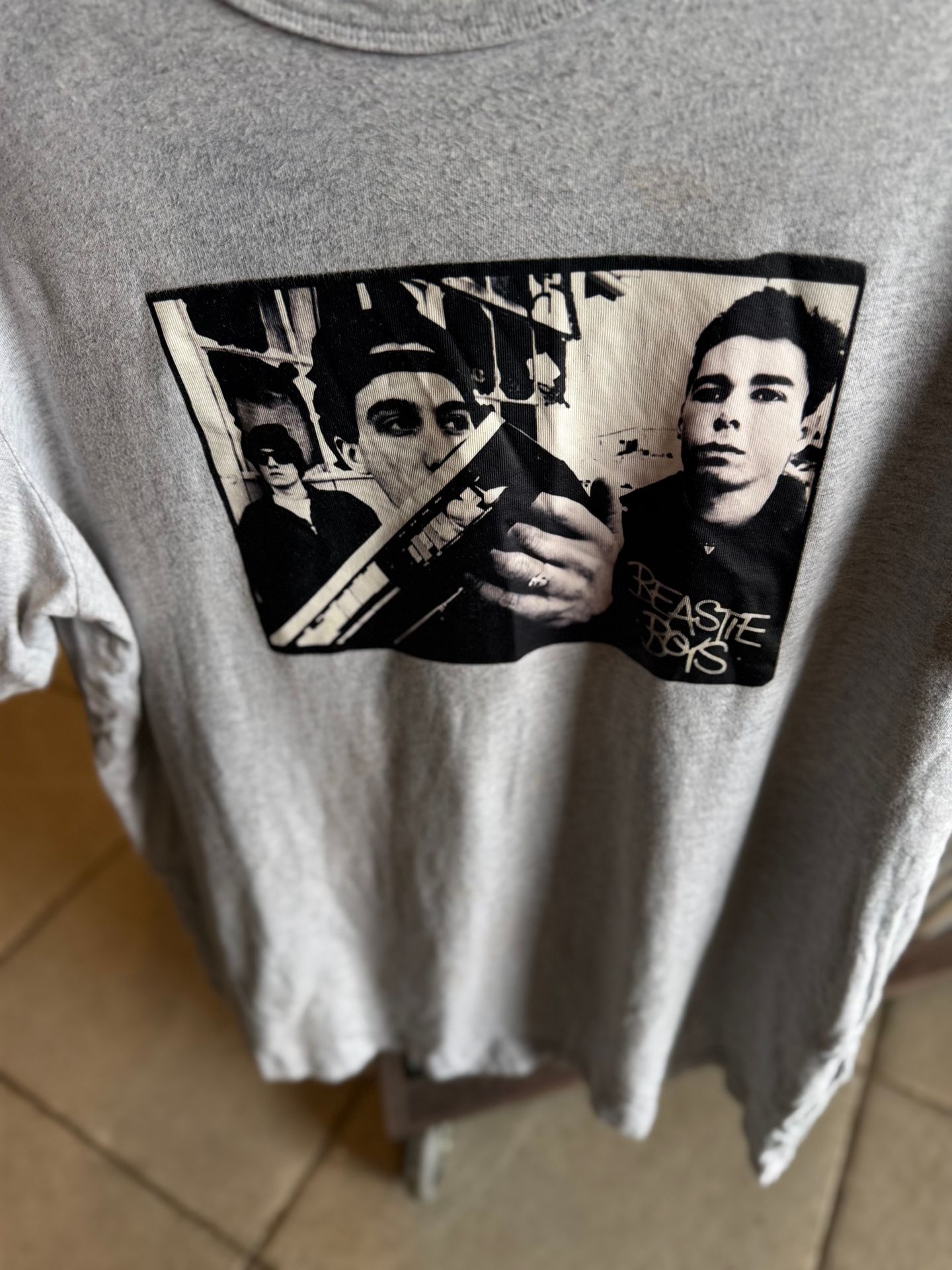First Press - Champion x Beastie Boys x Eric Haze Photo T-Shirt Oxford Grey  XL - 2