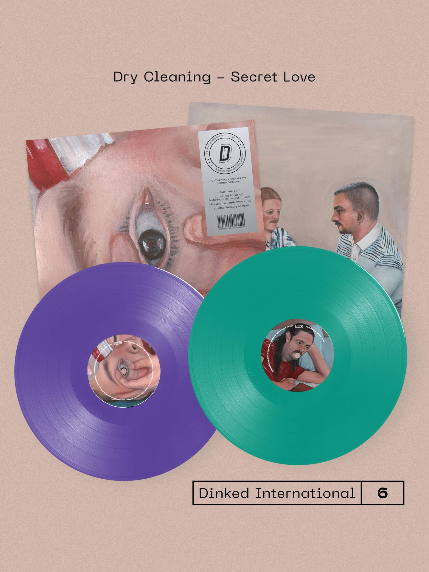 Dry Cleaning - SECRET LOVE (DINKED INTERNATIONAL - DELUXE EDITION) | 4AD (4AD0868LPE4)