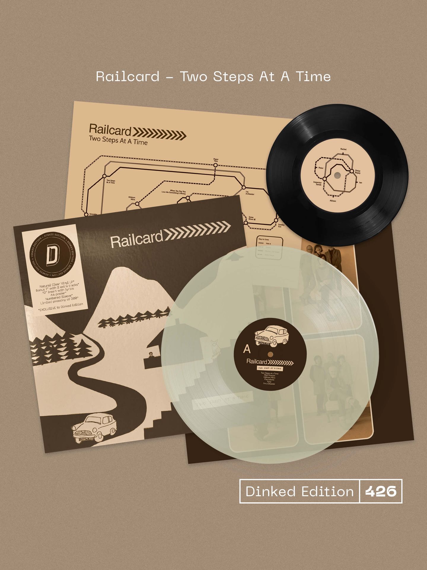 Railcard - Two Steps At A Time | Skep Wax Records (SKEPWAX046DLP)