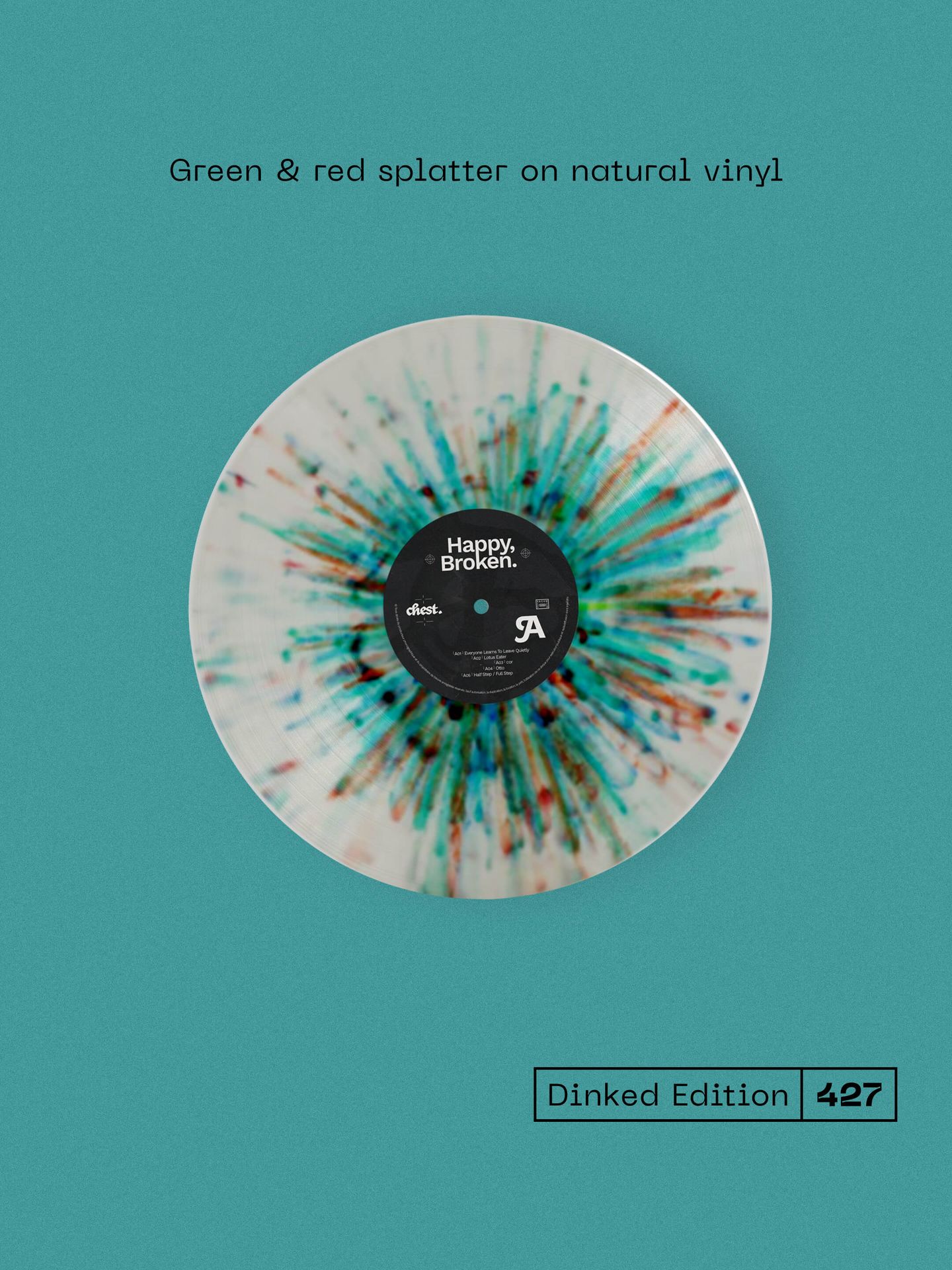 chest. - Happy, Broken. | EXAG' Records (XAG074DNKD) - 4