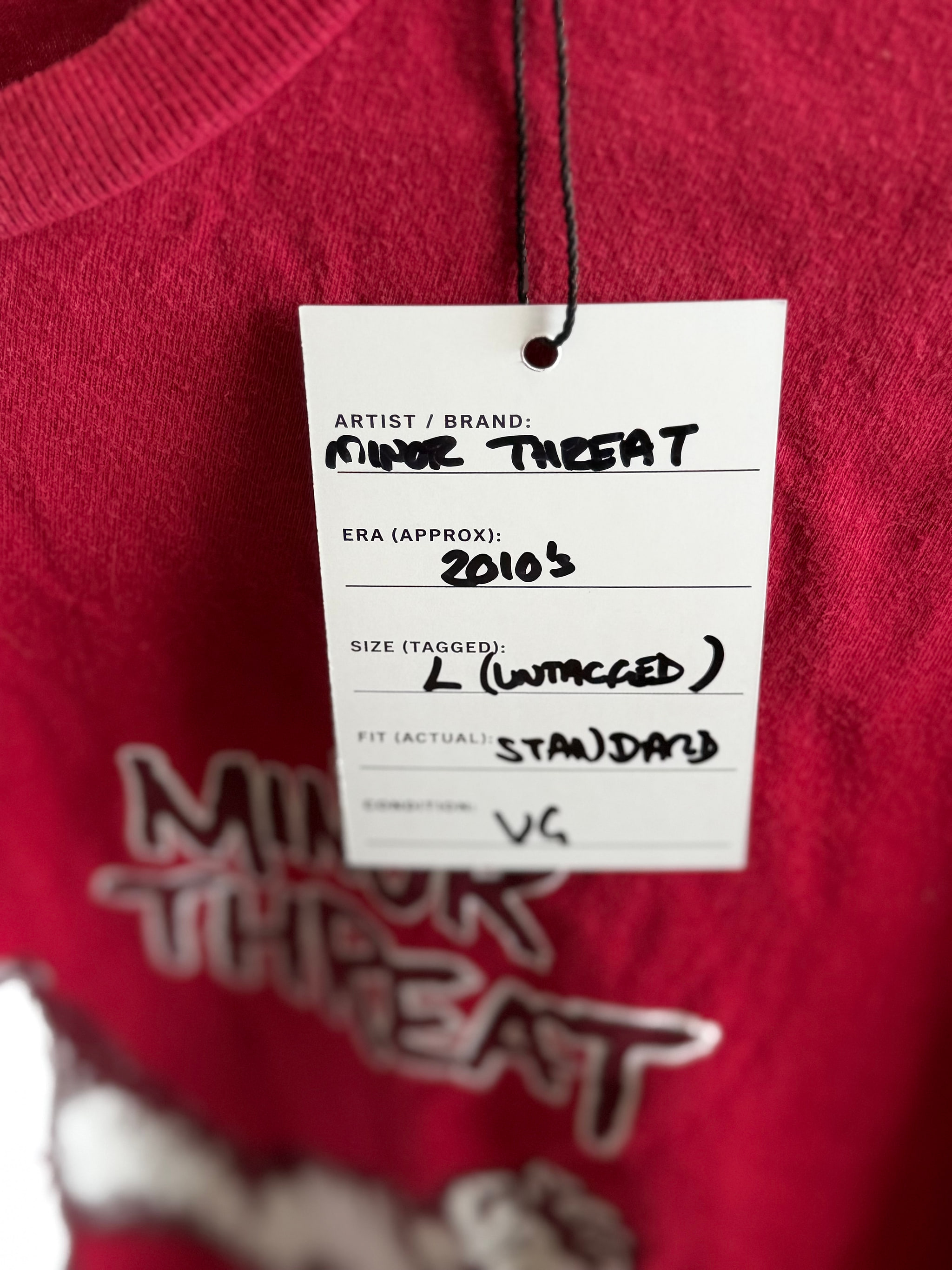 First Press - Minor Threat vintage t-shirt size L - 2