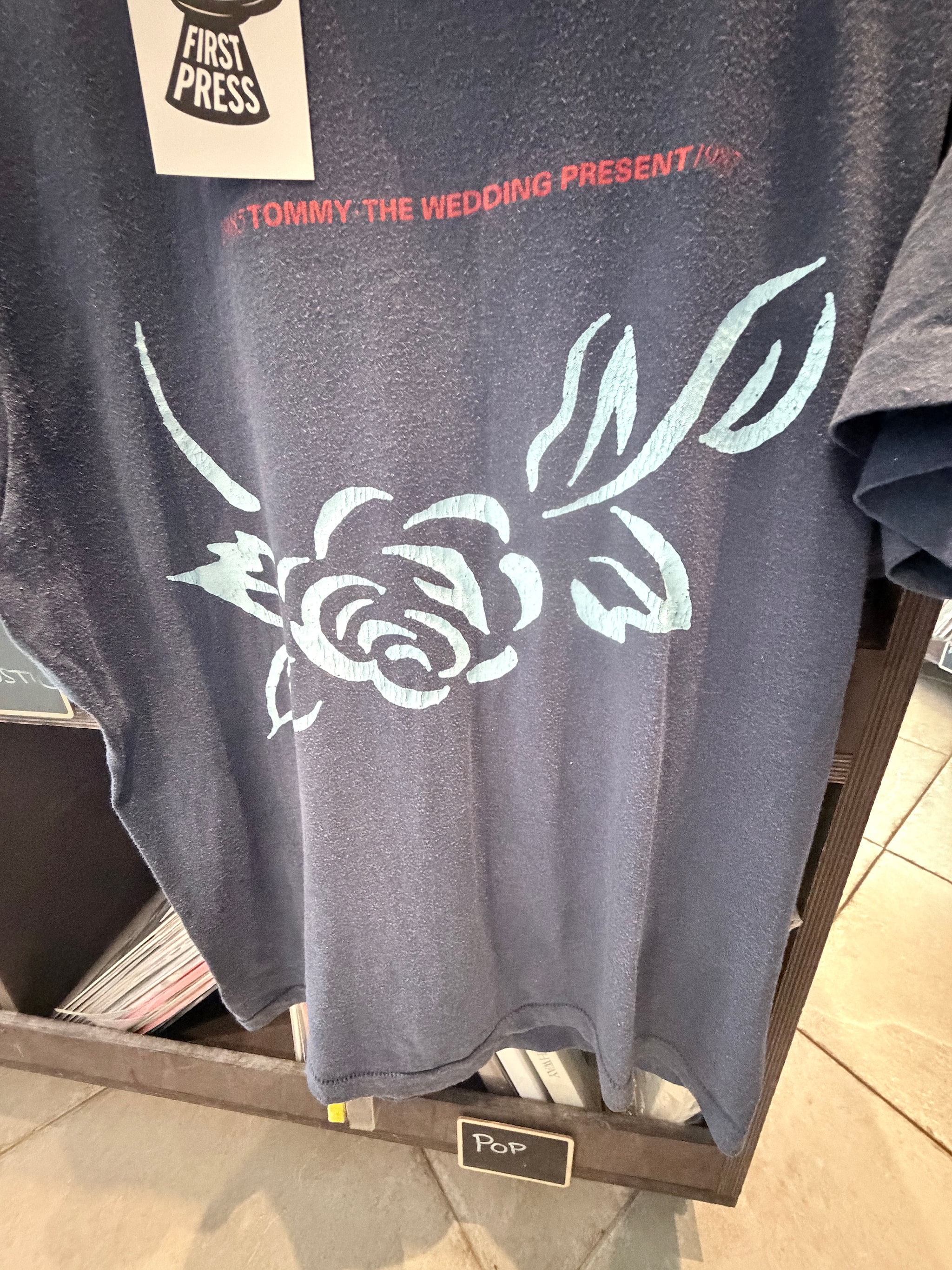 First Press - Vintage Late 80s The Wedding Present ‘Tommy’ T-Shirt – Screen Stars Best Large - 6