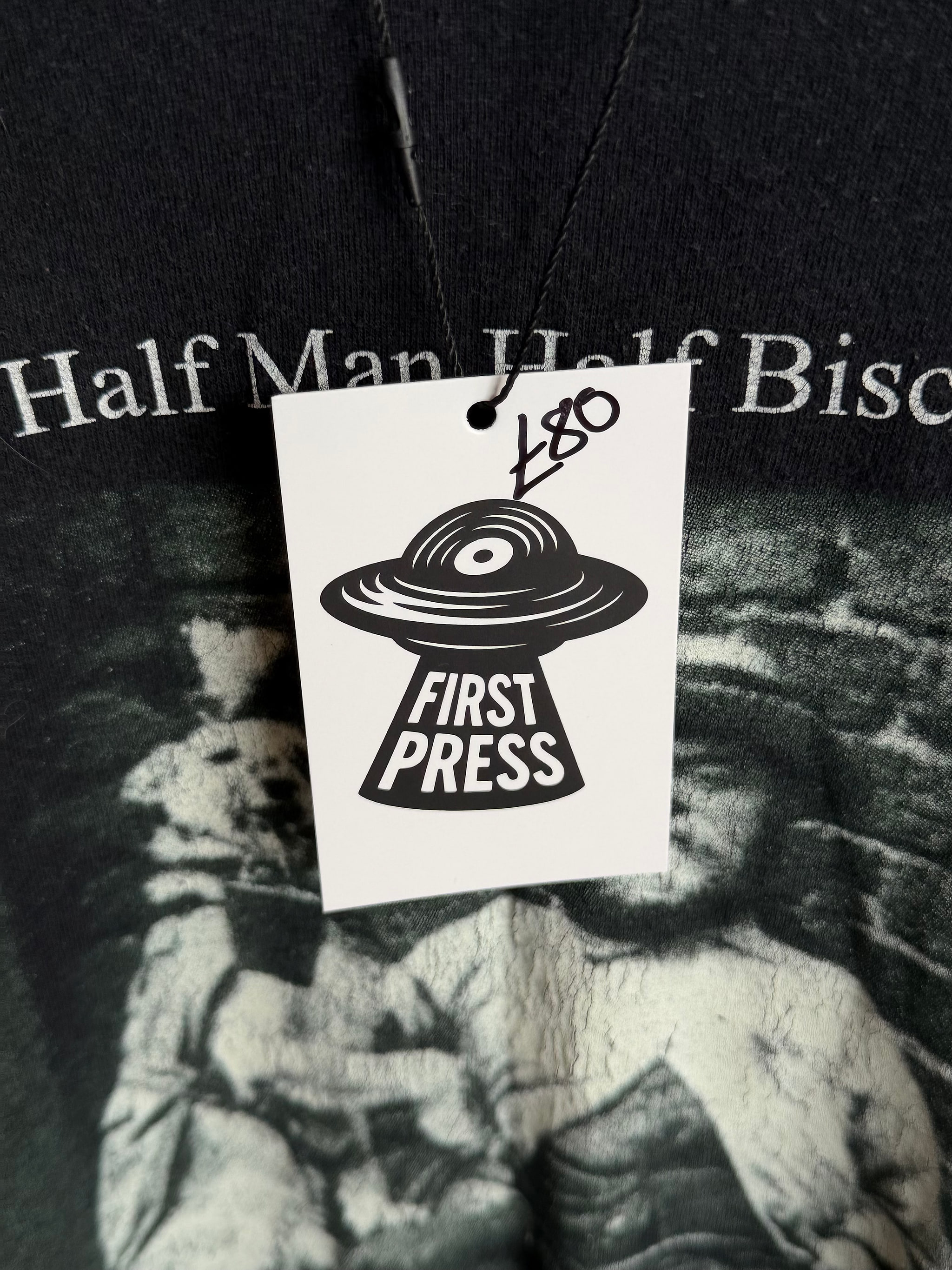 First Press - Original Late 1990s Half Man Half Biscuit ‘Avoiding Proper Work’ Vintage T-Shirt – XL - 4