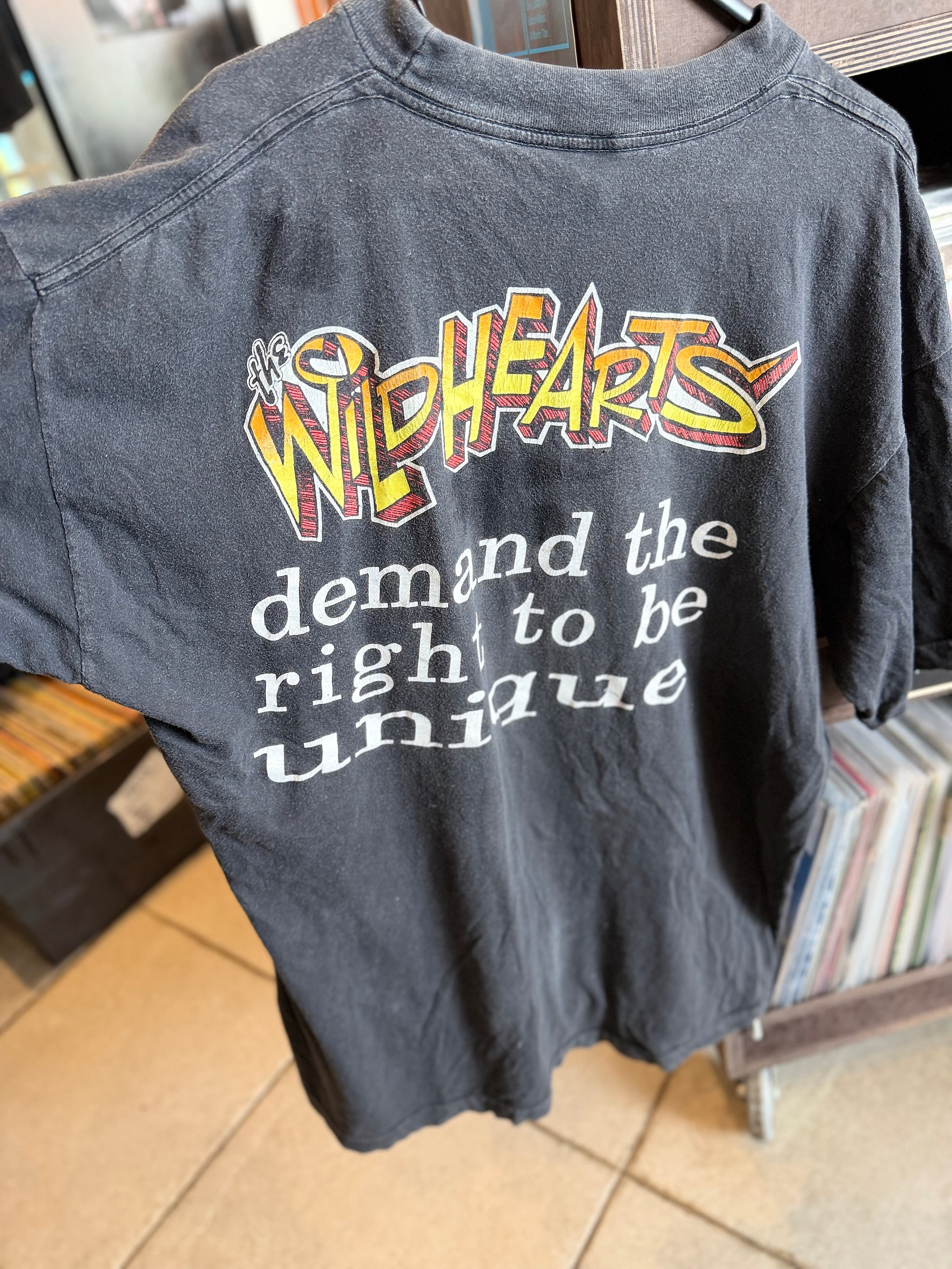 First Press - Original Circa 1994 The Wildhearts Smileybones Vintage T-Shirt XL - 2