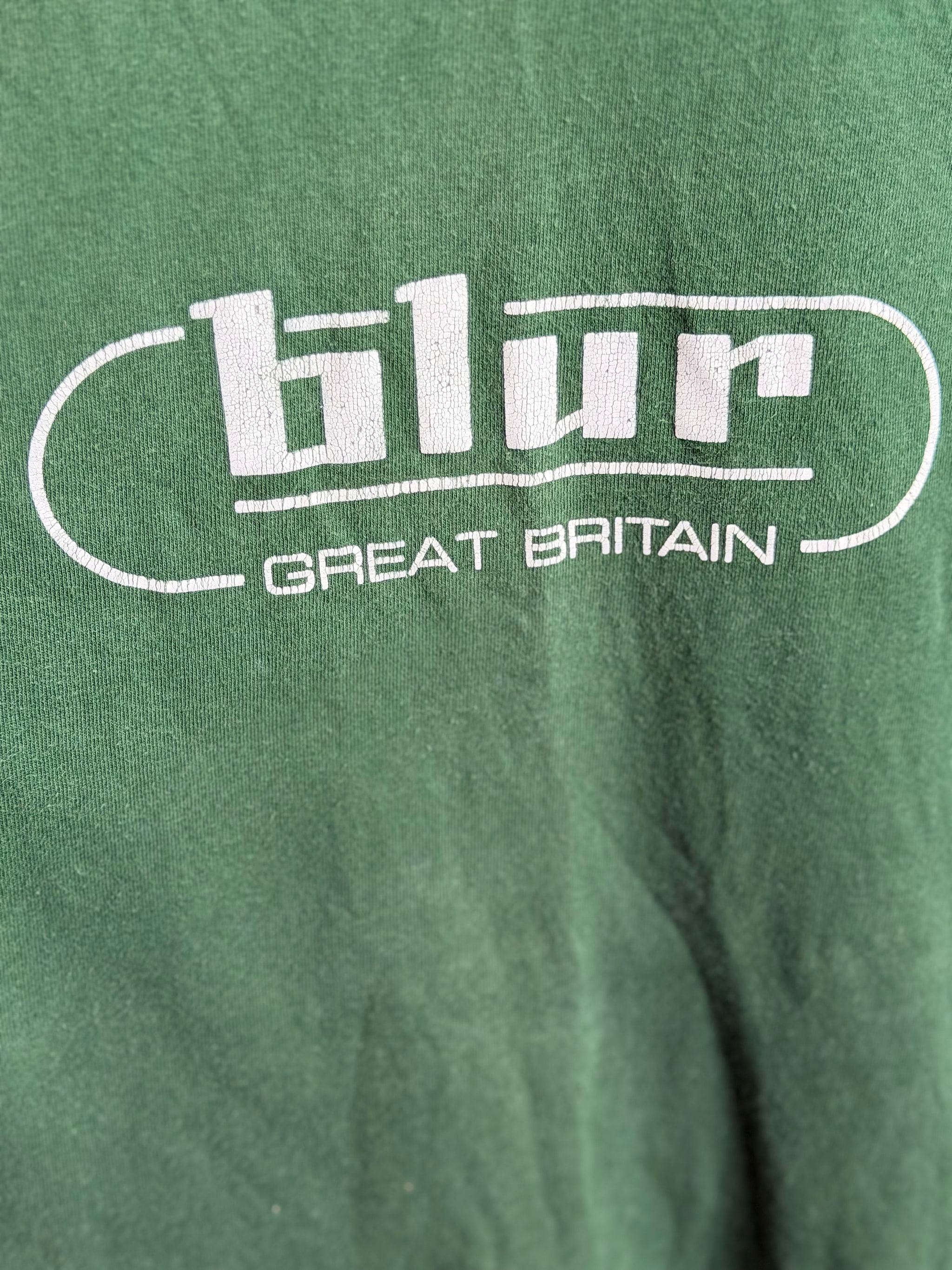 First Press - Original Mid-1990s Single Stitch Blur ‘Great Britain’ Vintage T-Shirt – XL - 2