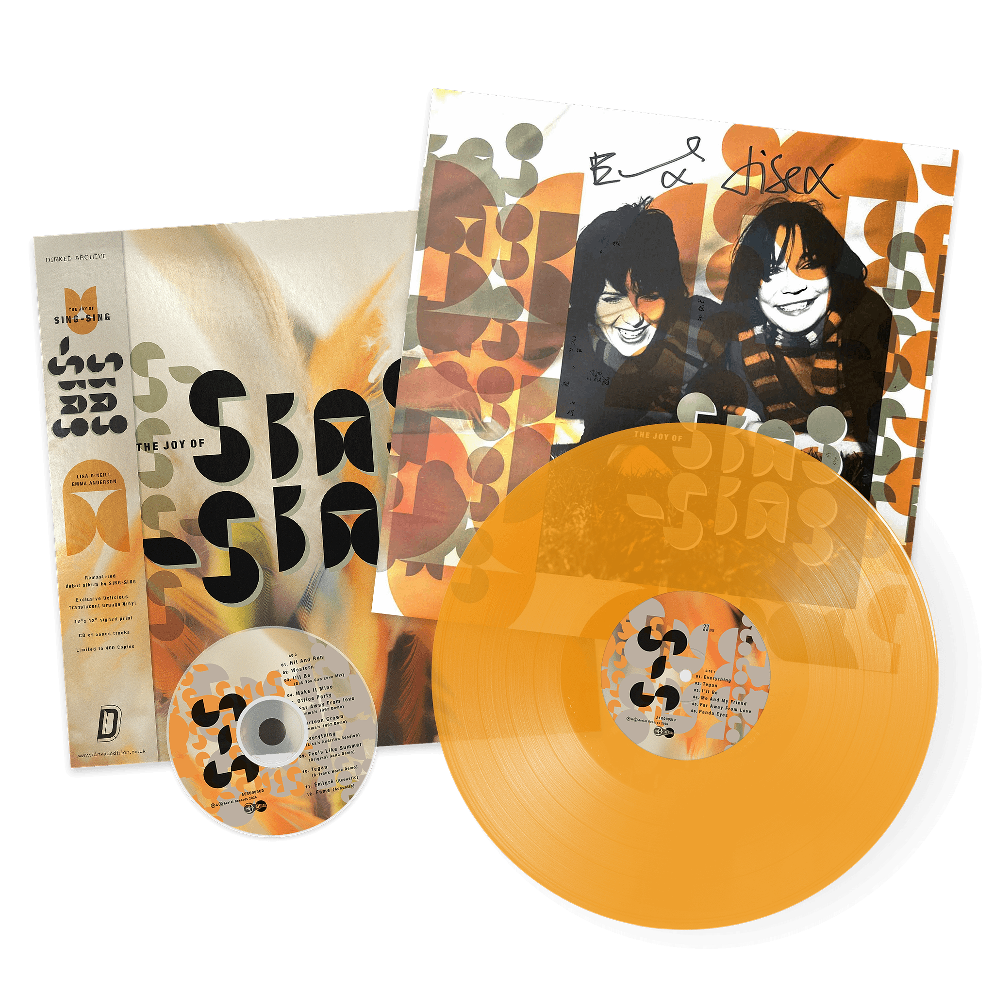 Sing-Sing - The Joy Of Sing-Sing | Aerial Records (AERO005LPX) - 2