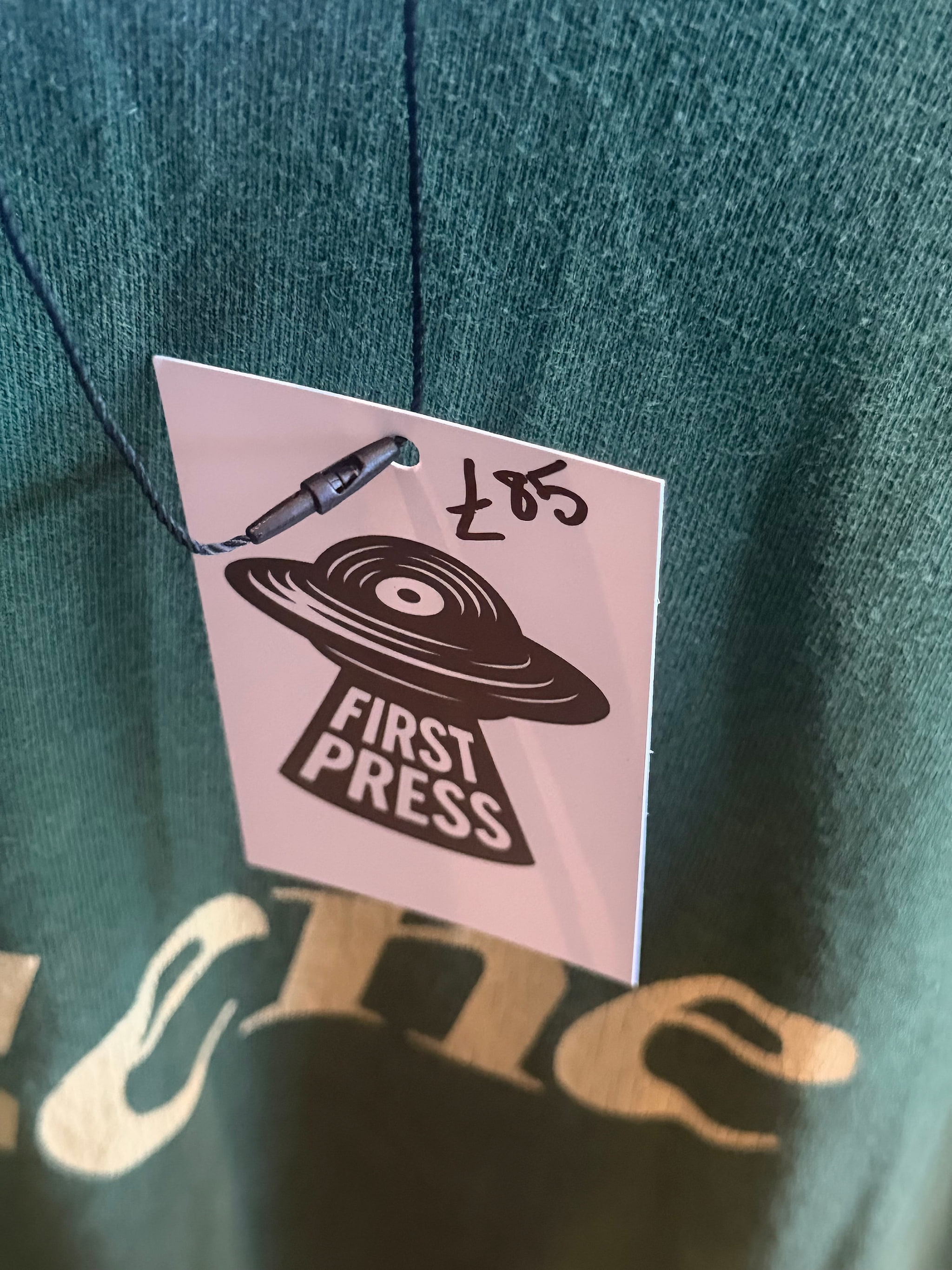 First Press - Original Circa-1995 Gene Classic Logo Vintage T-Shirt – XL Single Stitch - 3