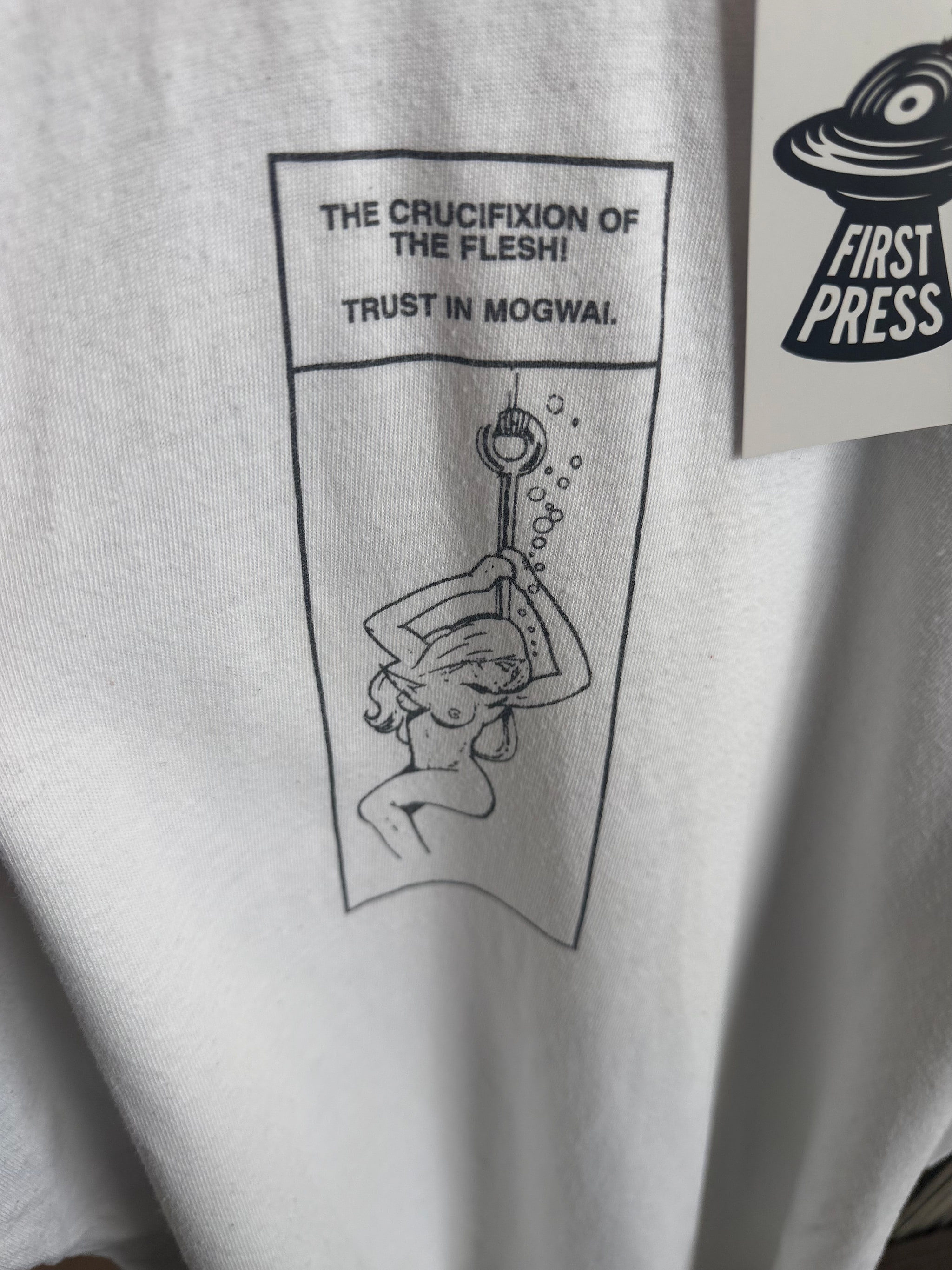 First Press - Original Vintage ‘97 Mogwai “Trust in Mogwai” Ringer T-shirt / Medium - 2