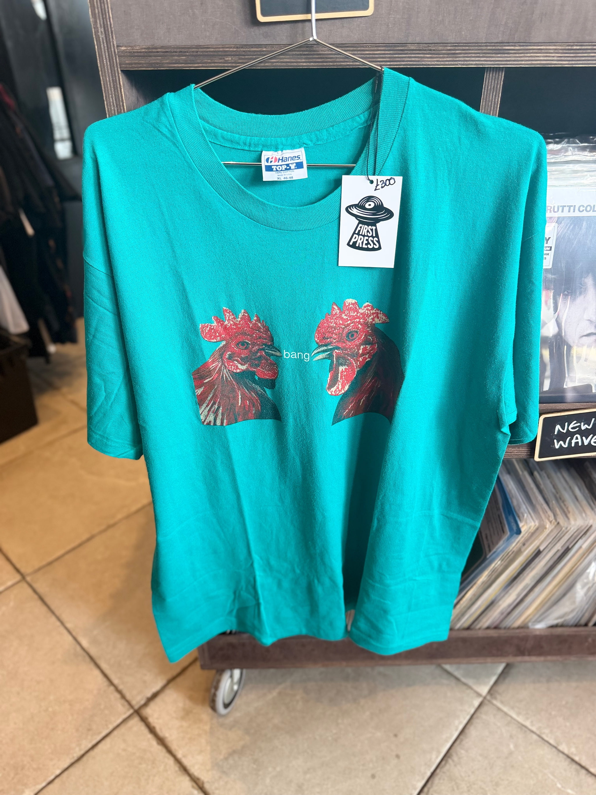 First Press - Original Vintage Blur “Bang” 1991 Promo T-shirt – Hanes XL 24.5” PTP - main