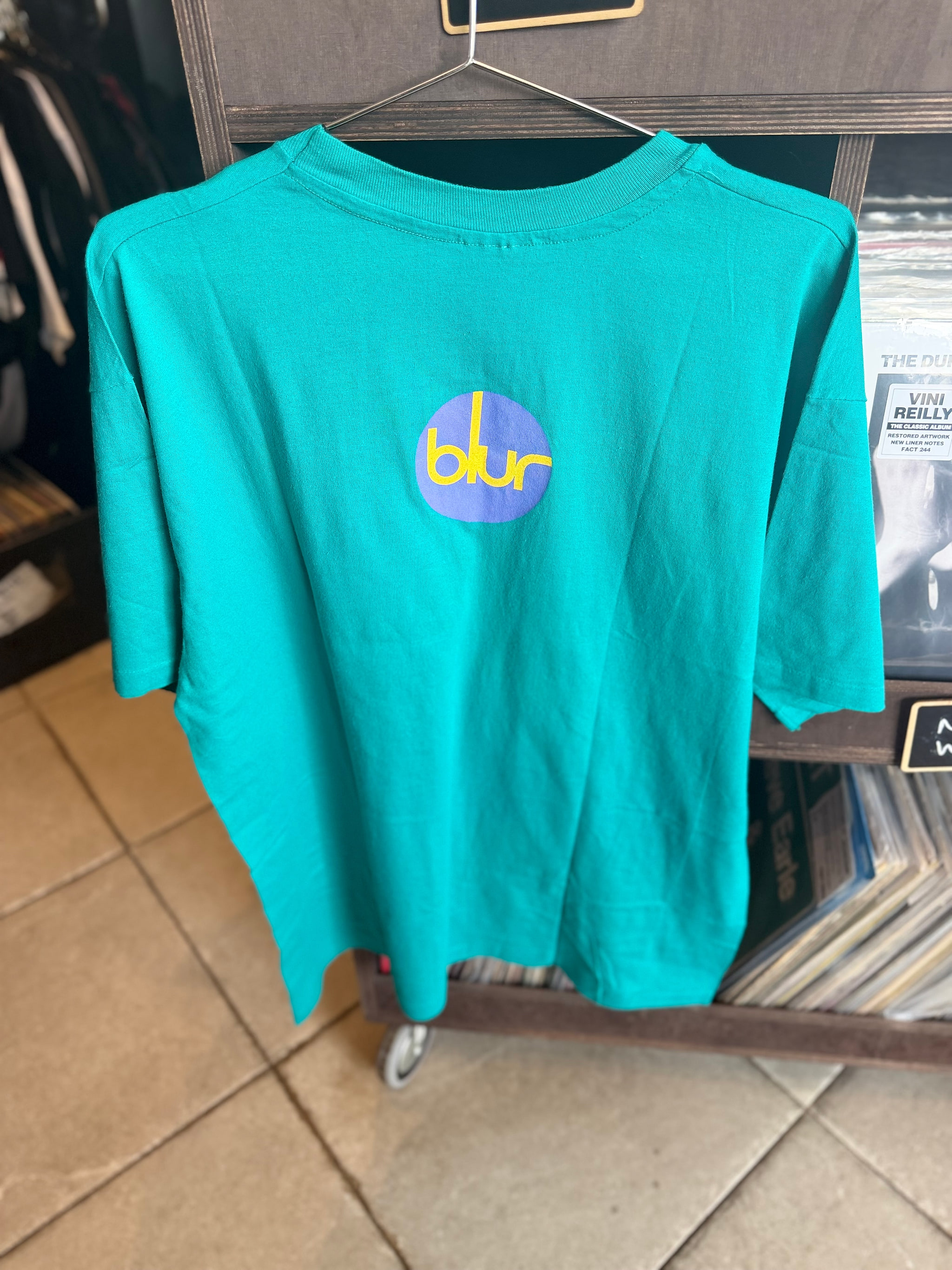 First Press - Original Vintage Blur “Bang” 1991 Promo T-shirt – Hanes XL 24.5” PTP - 5