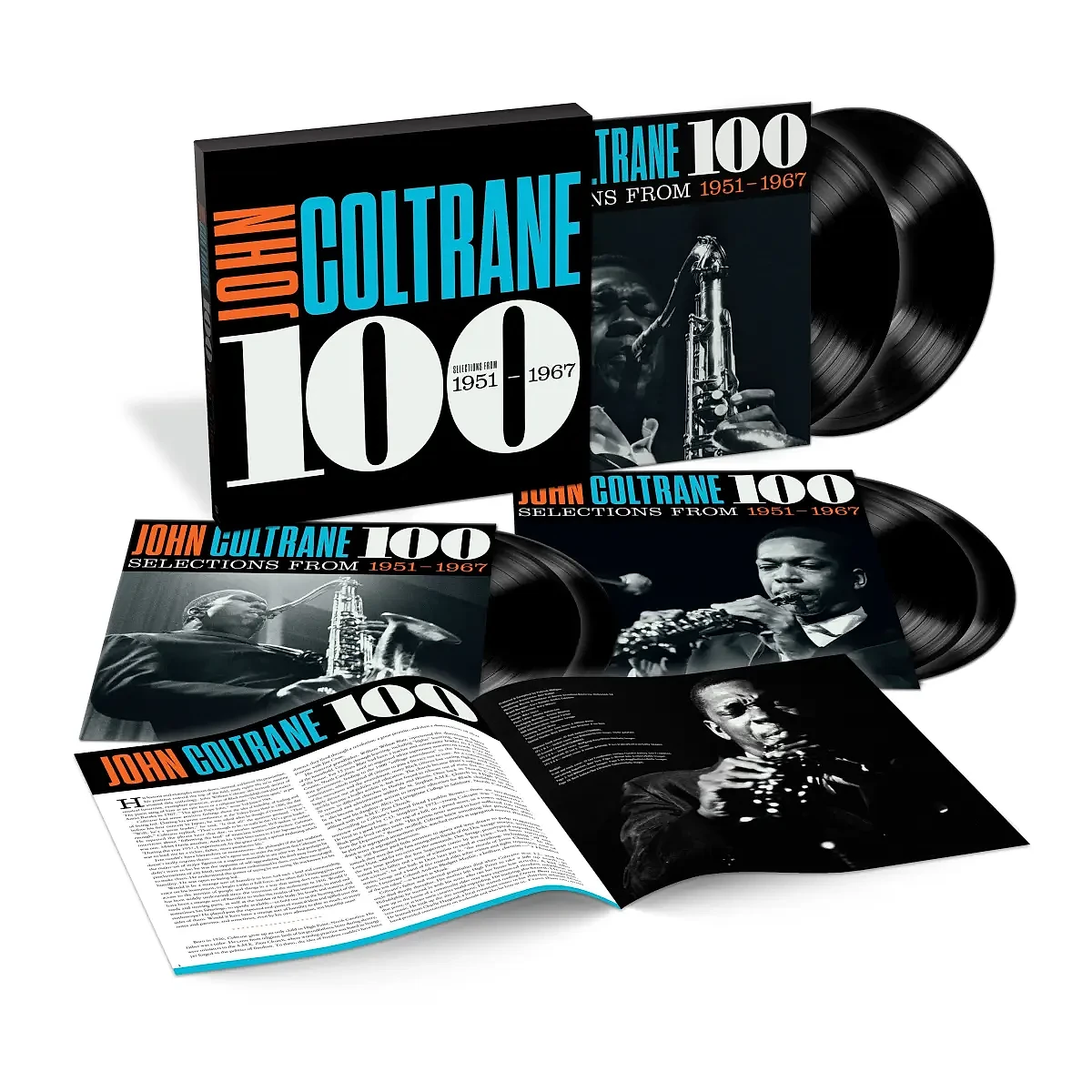 John Coltrane - 100 Selections from 1951 – 1967 | Rhino Records (603497808786) - main