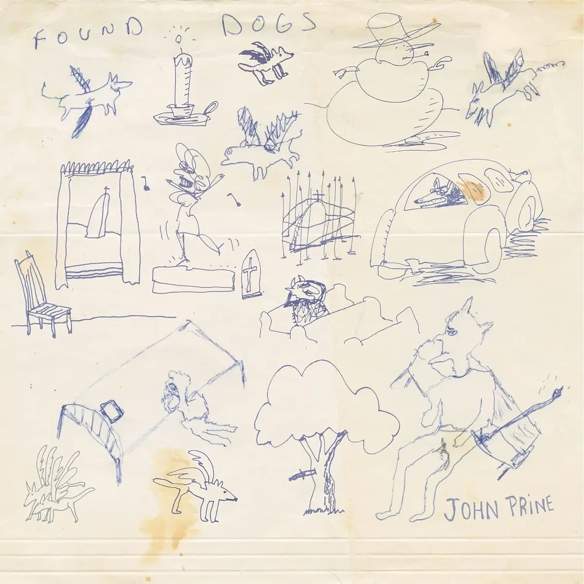 John Prine - Found Dogs | Oh Boy Records (OBR098LP)