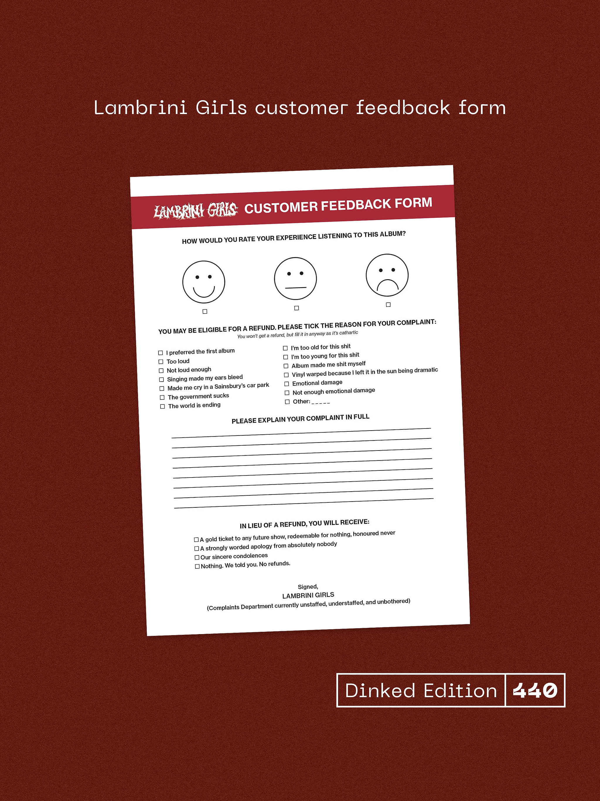Lambrini Girls - No Refunds |  () - 4