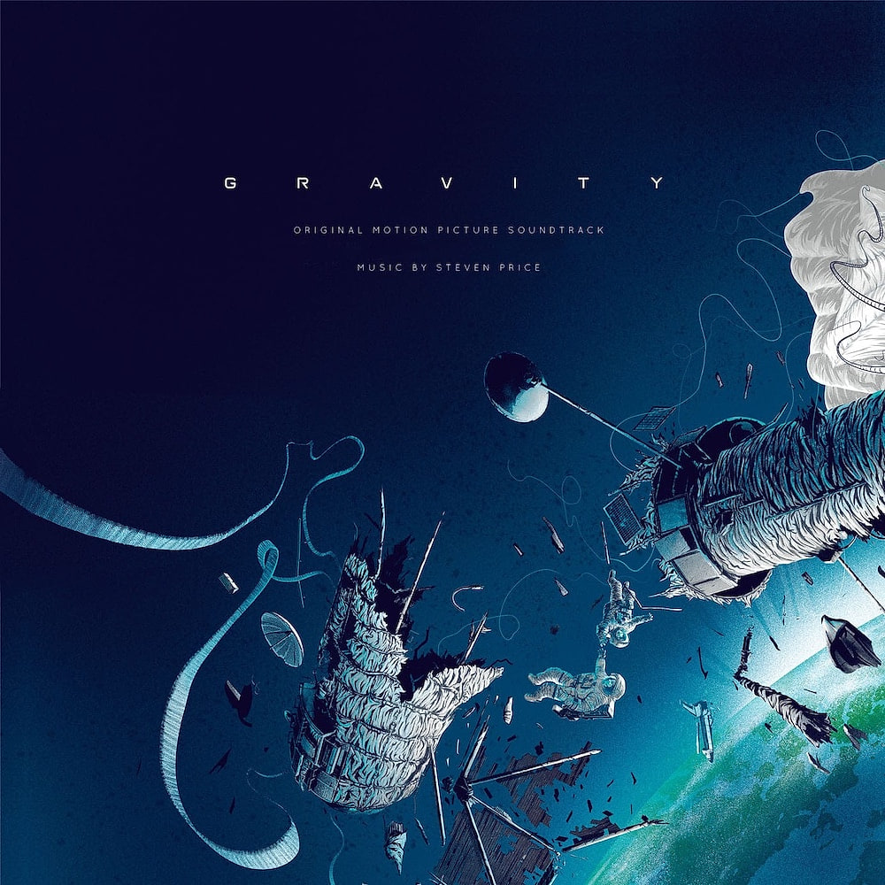 Steven Price - Gravity (Original Motion Picture Soundtrack) (2LP - Limited Edition - Blue Sky/Cloud Cover Vinyl) [Vinyl] | Mondo (MOND-026)